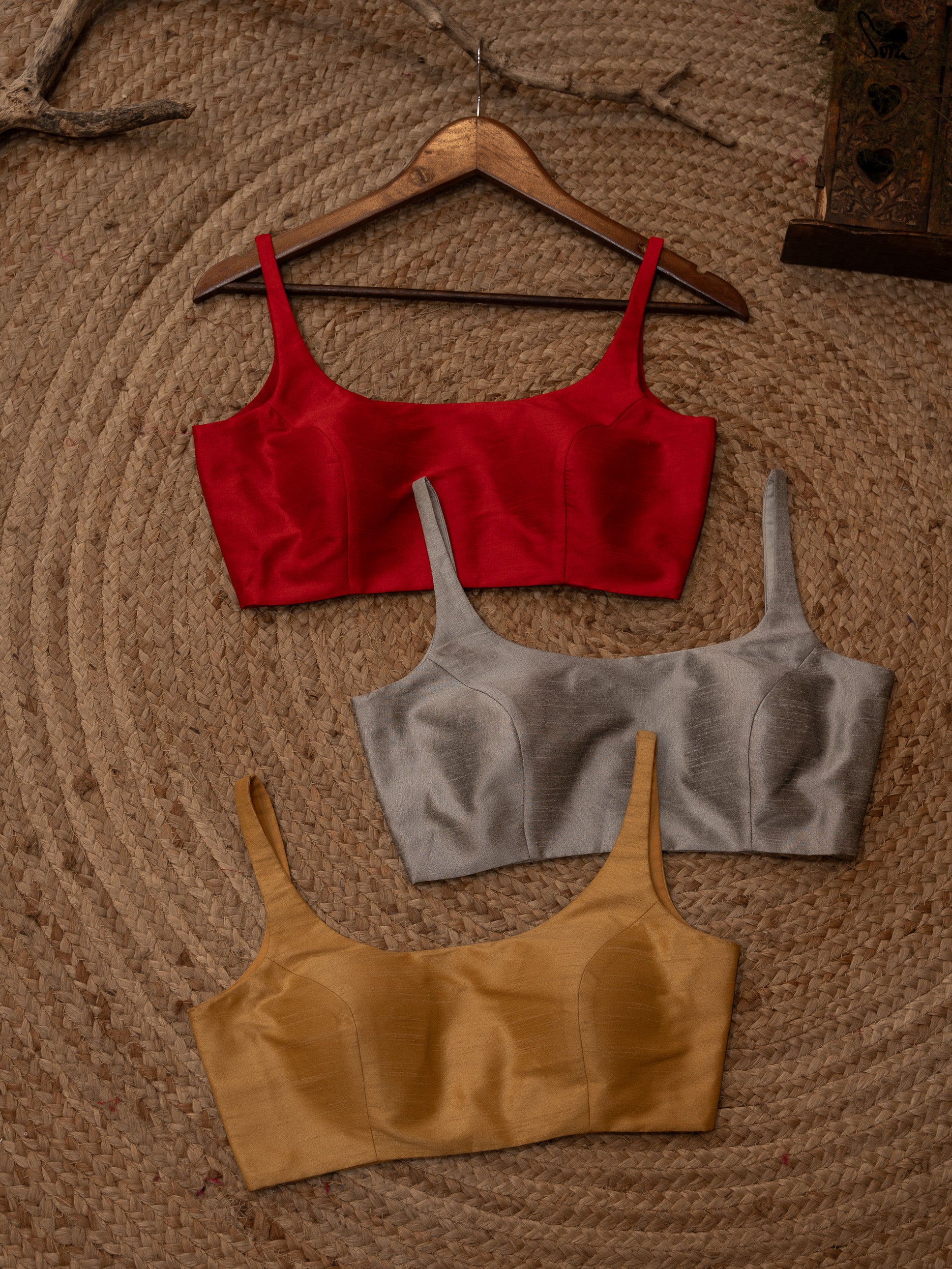 Basic Laal + Basic Chandni + Basic skin