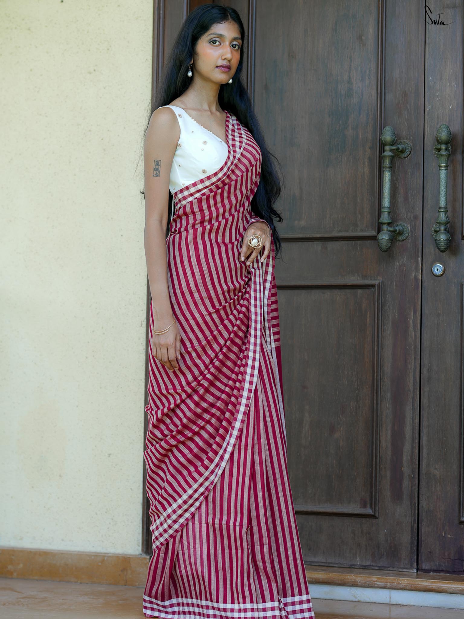 Aakriti Ke Alfaaz Saree