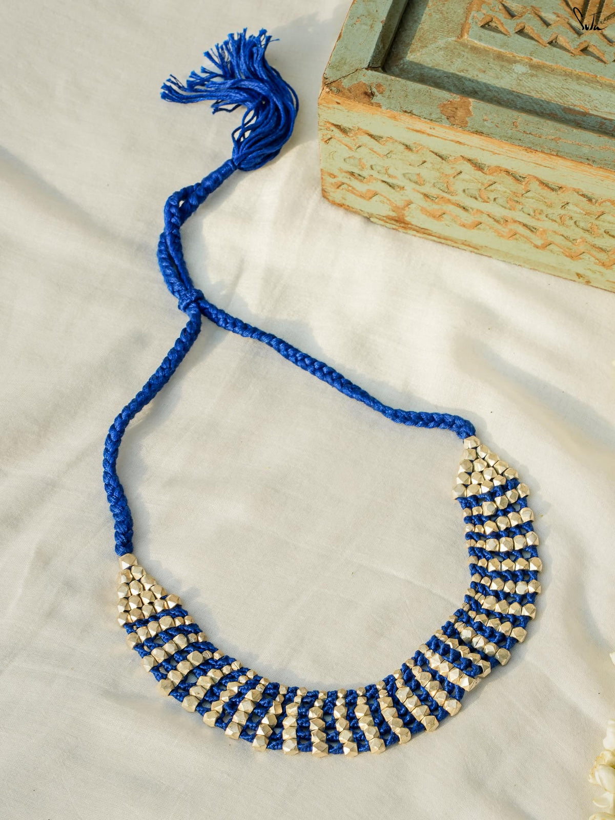 Akshaya (Handcrafted Dhokra Brass Neckpiece)
