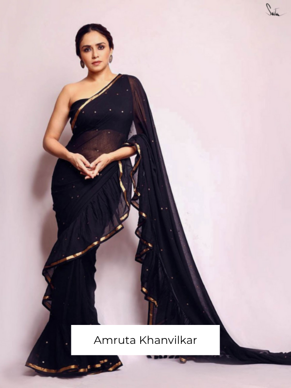 Gilted Black Swirls