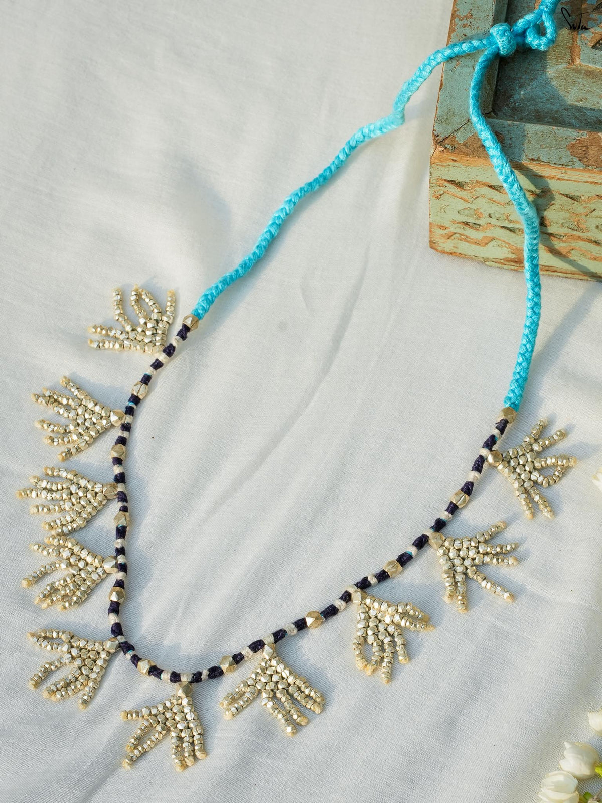 Ayala (Handcrafted Dhokra Brass Neckpiece)