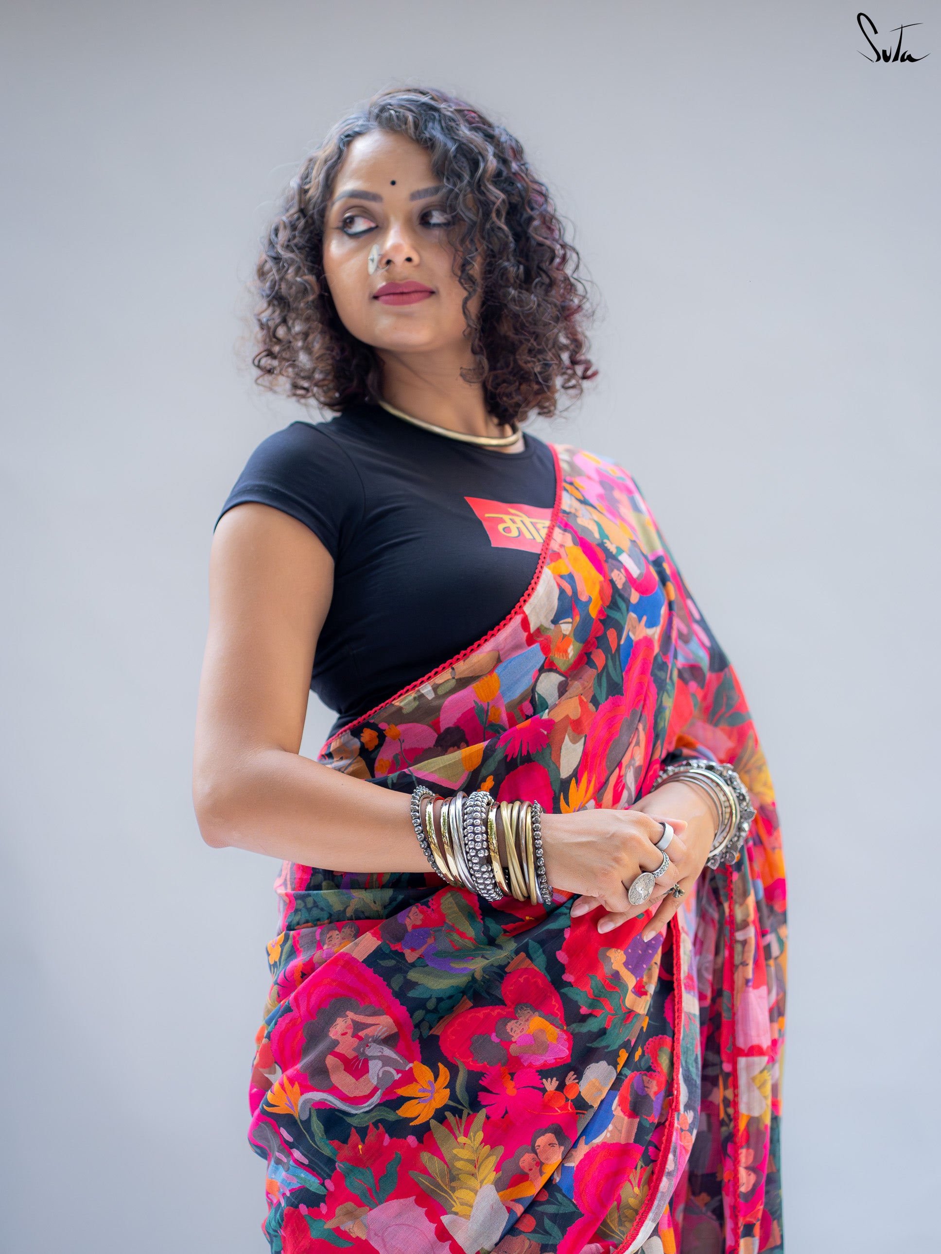 Pride Mohabbat (T-Shirt Blouse)