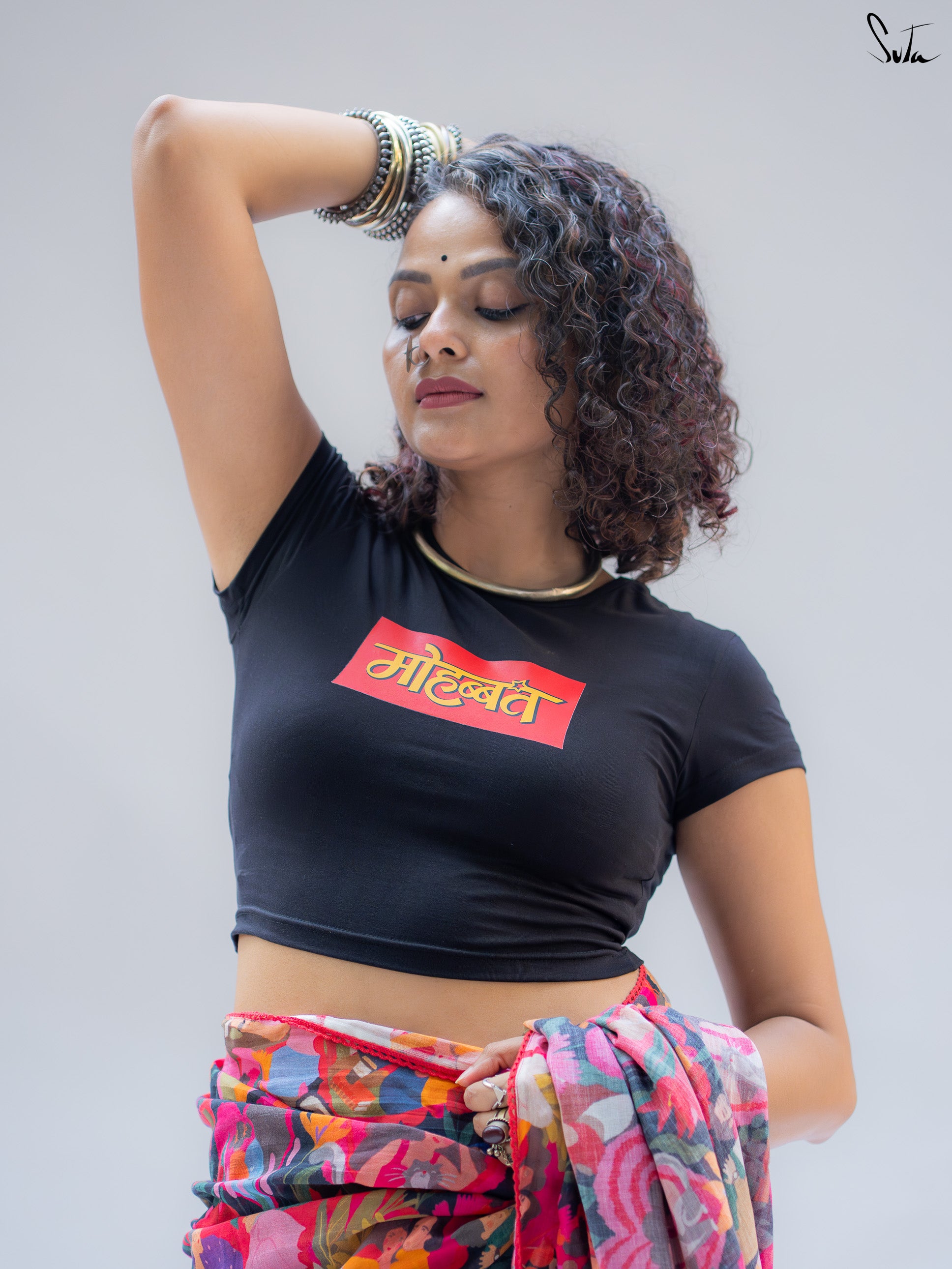 Pride Mohabbat (T-Shirt Blouse)