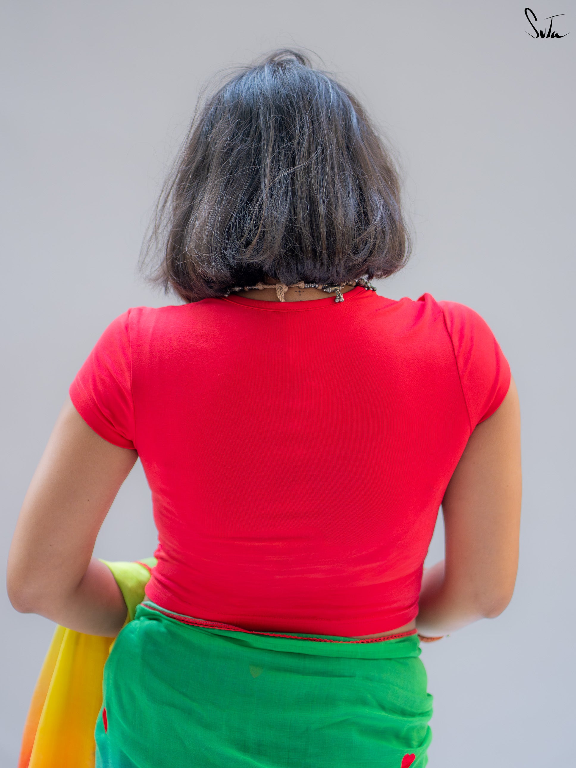 Laal Mohabbat (T-Shirt Blouse)