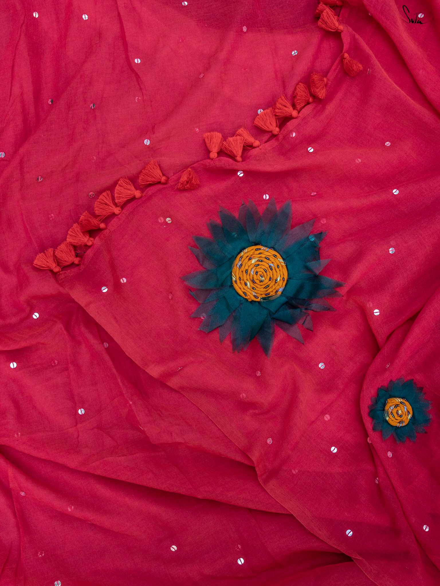 Dipped In Fuchia Sunflower