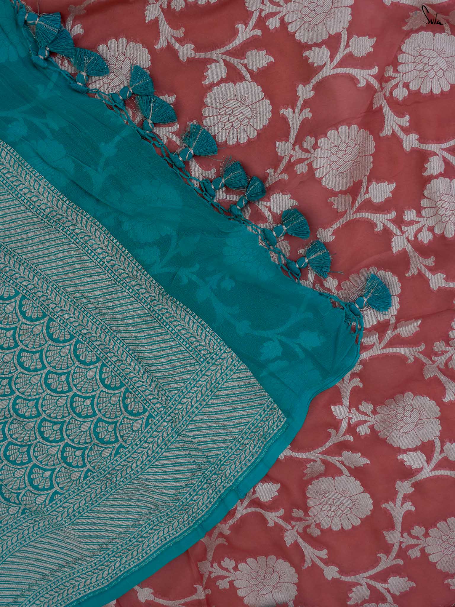 Badass Bimala Pink Banarasi Saree