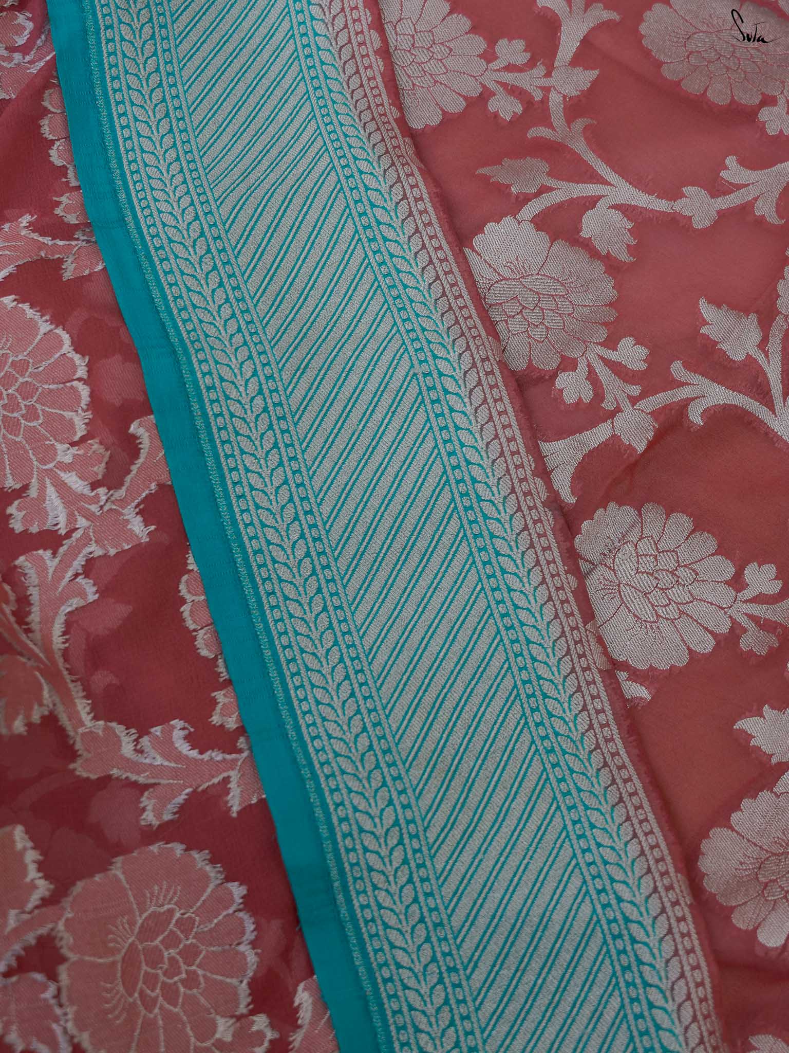 Badass Bimala Pink Banarasi Saree