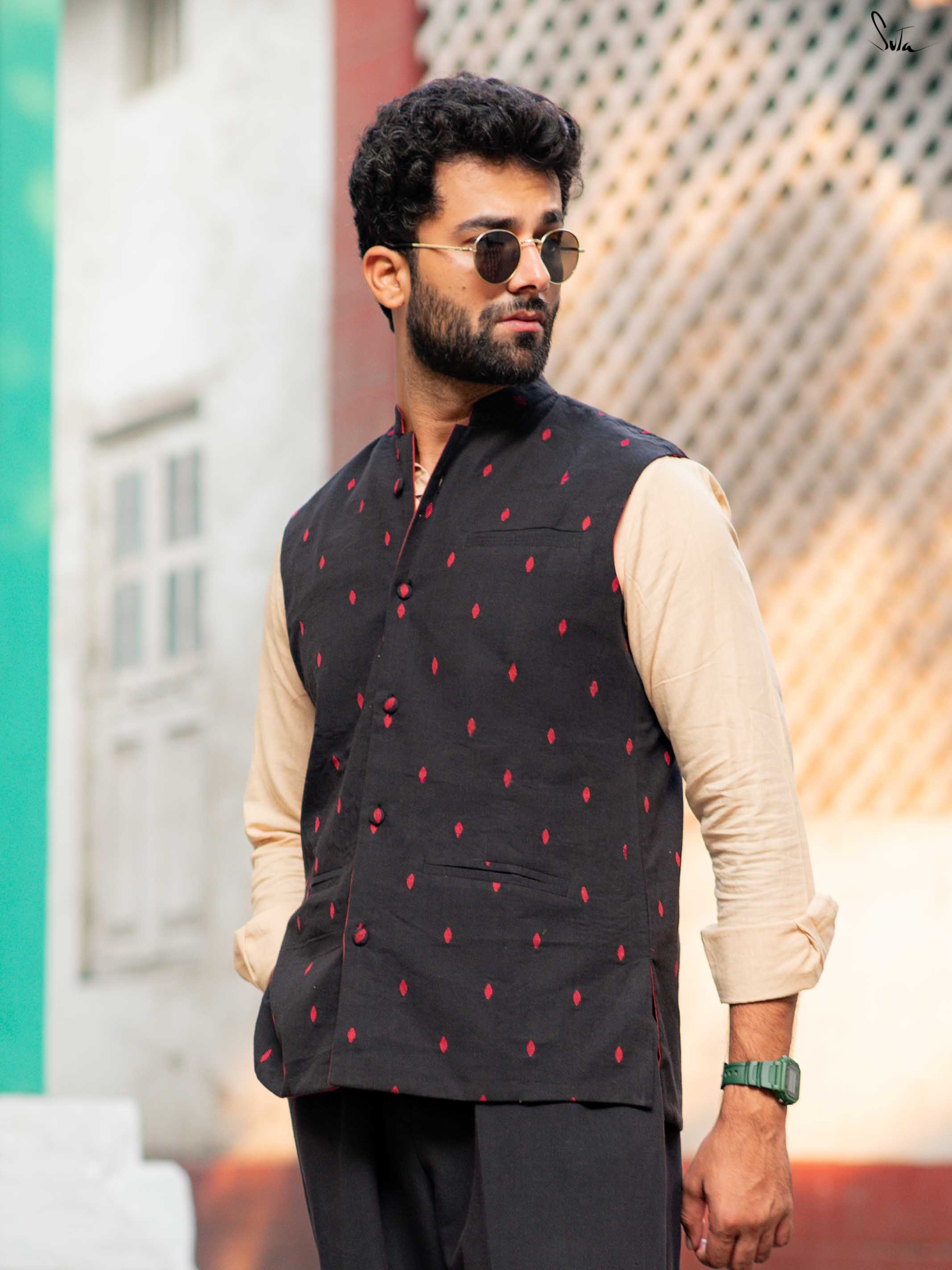 Do Energy (Reversible Nehru Jacket)