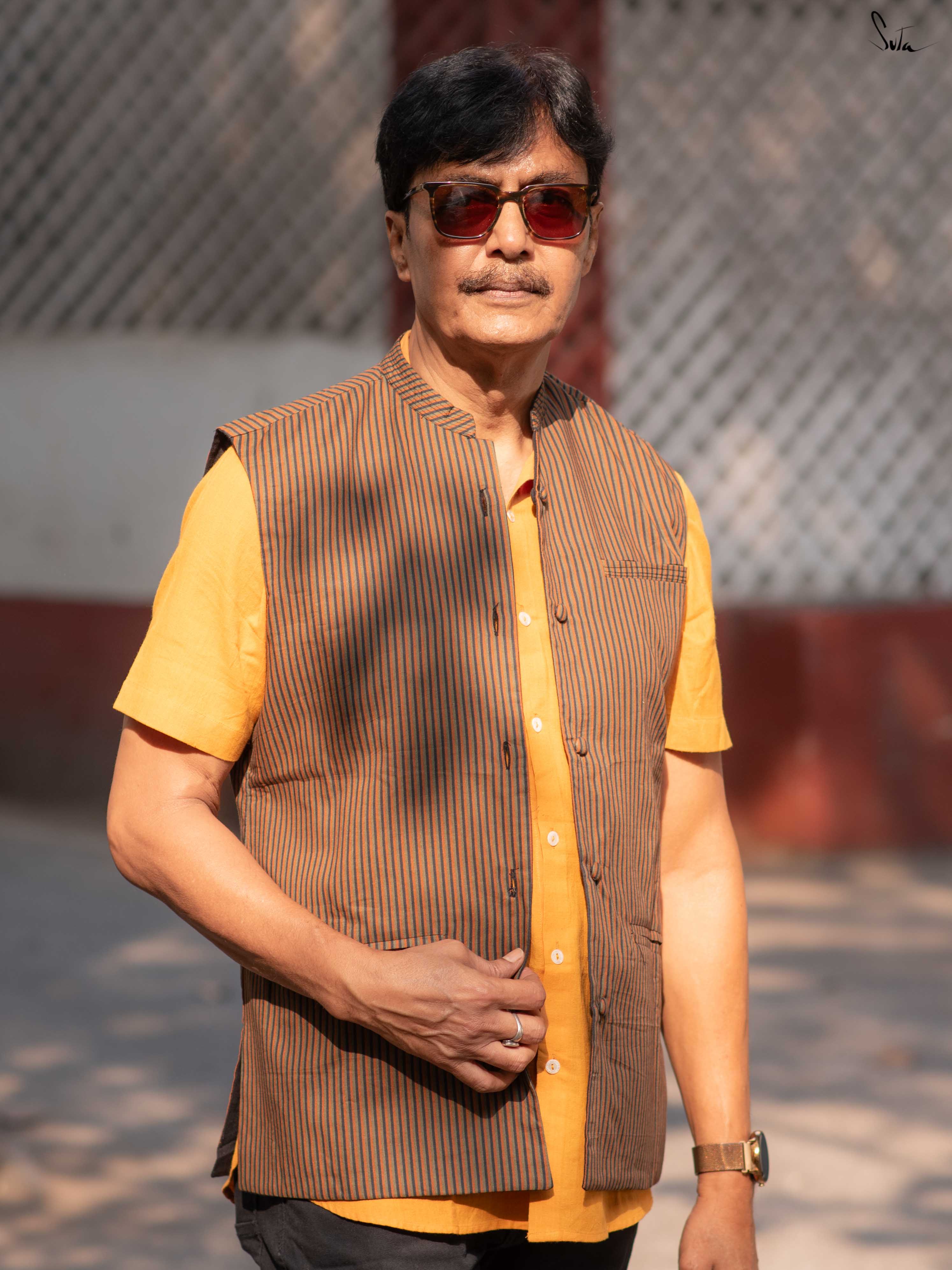 Do Scene (Reversible Nehru Jacket)