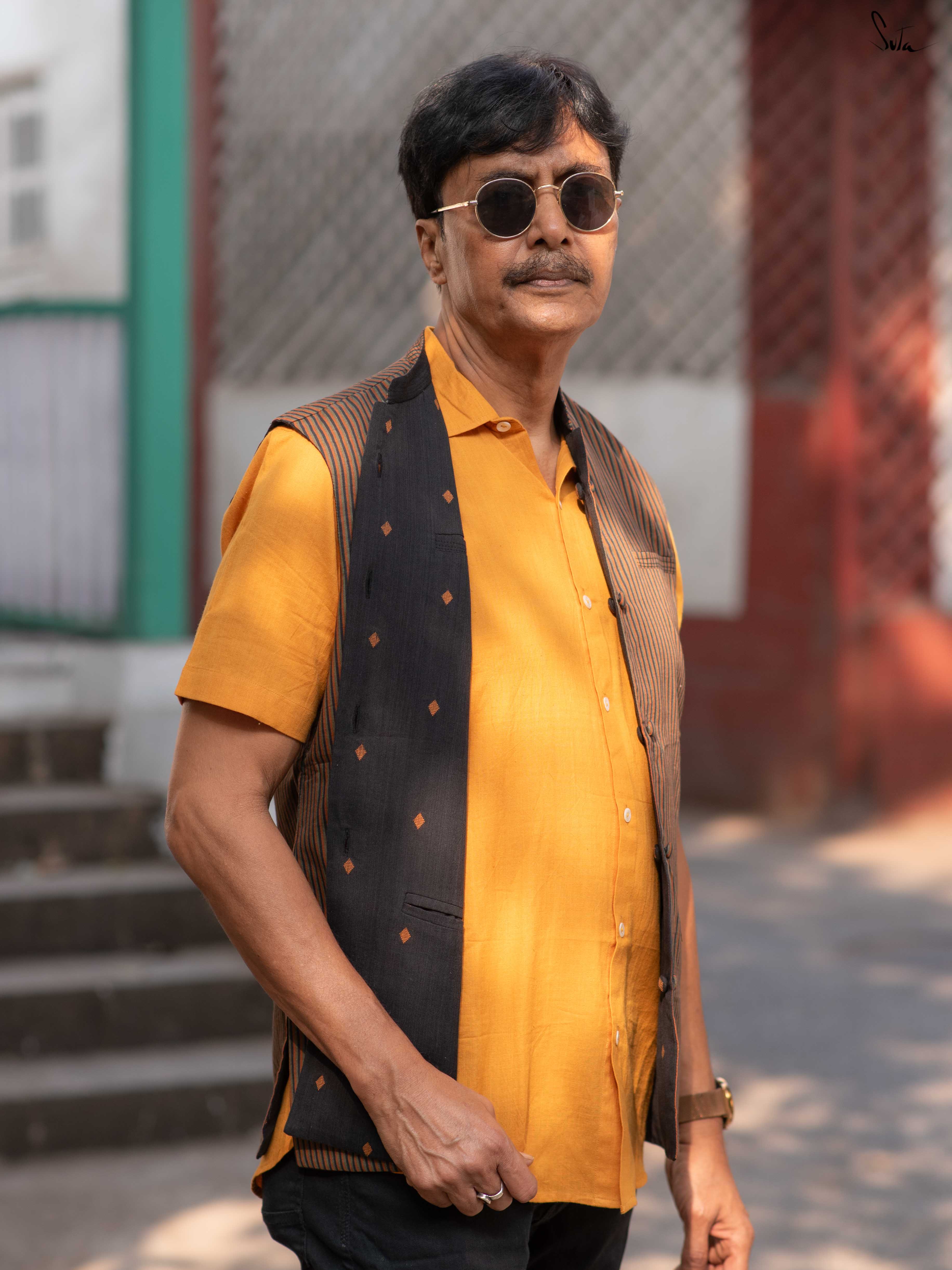 Do Scene (Reversible Nehru Jacket)