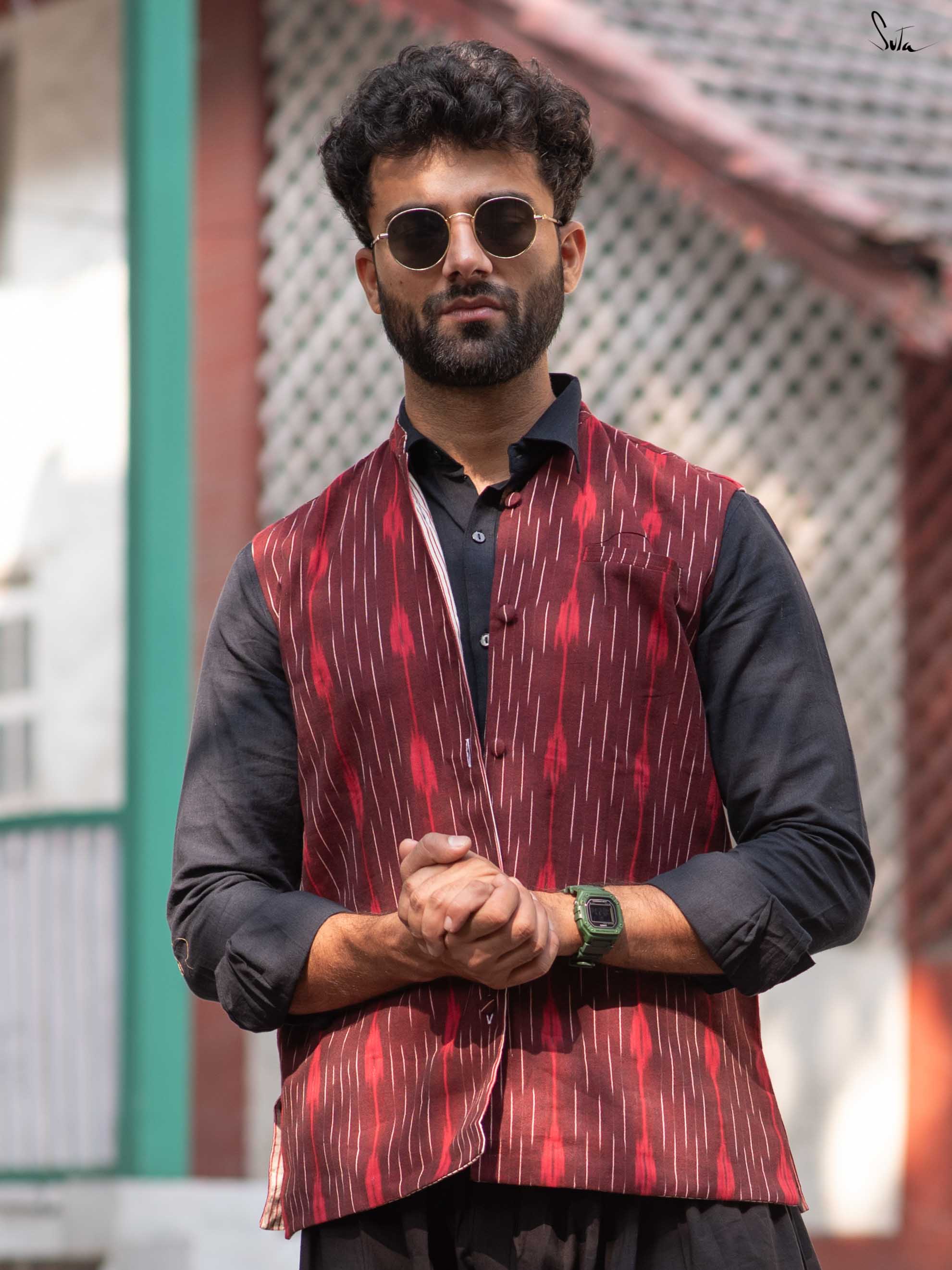 Do Minute (Reversible Nehru Jacket)
