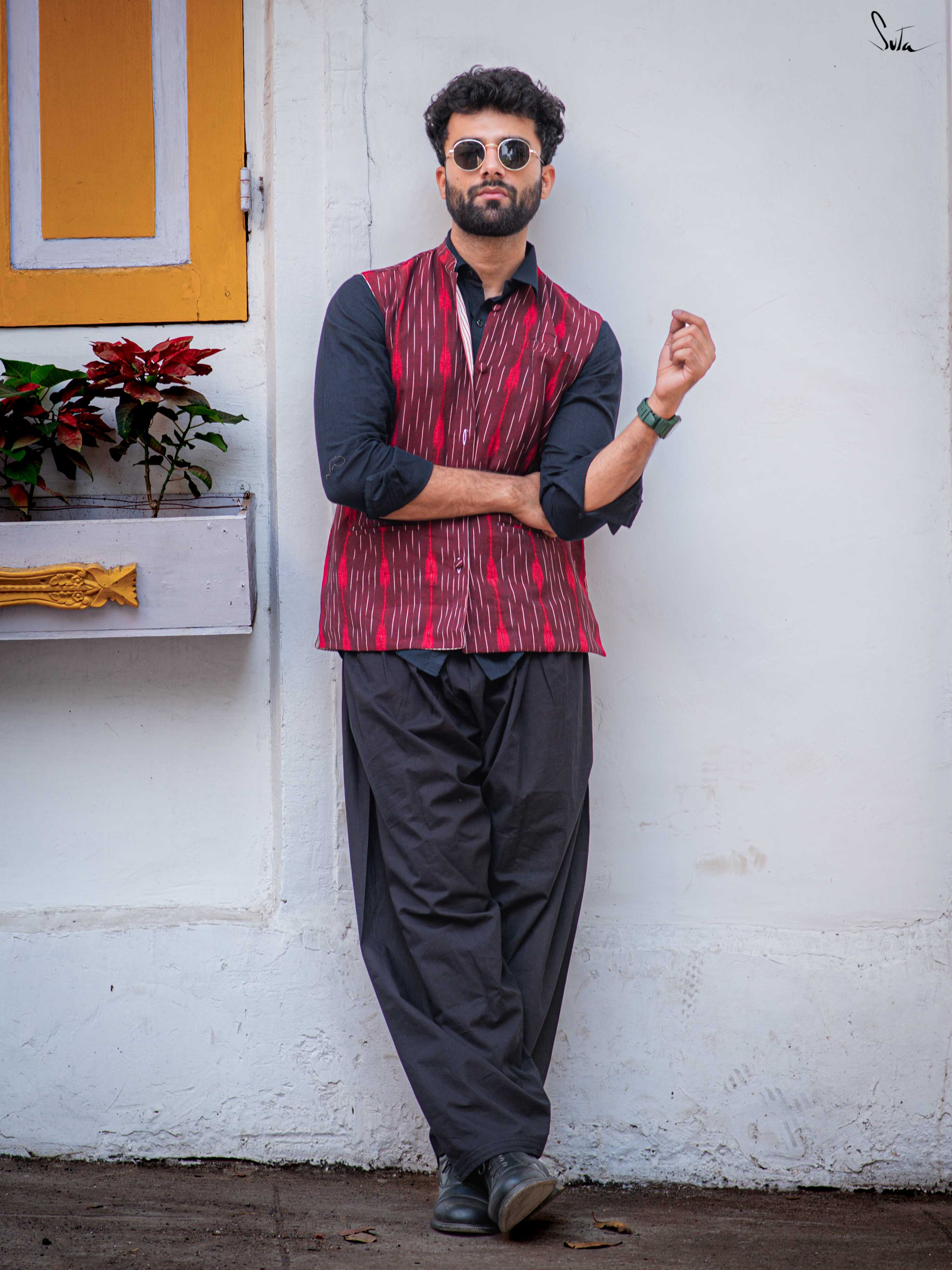 Do Minute (Reversible Nehru Jacket)