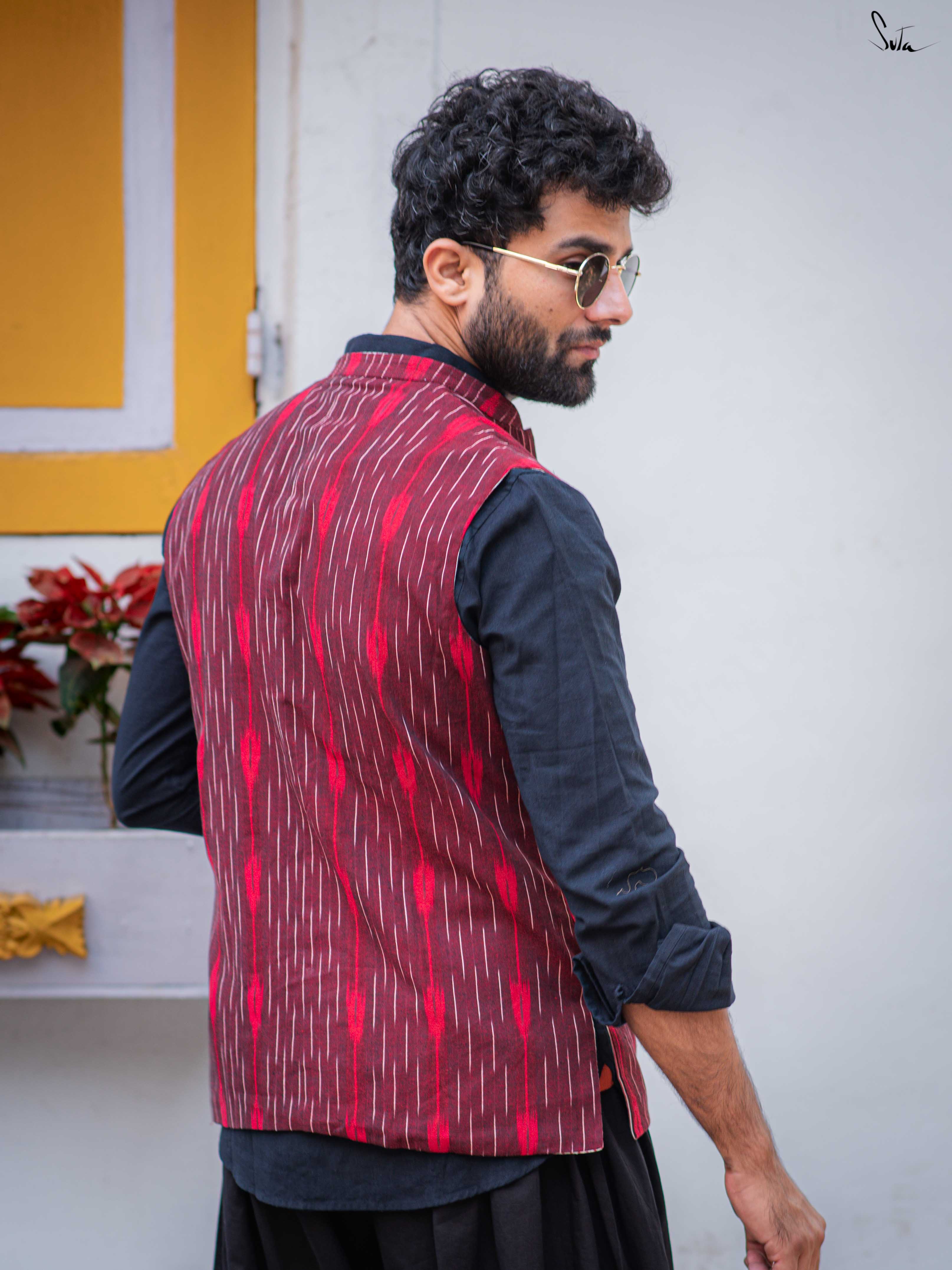 Do Minute (Reversible Nehru Jacket)