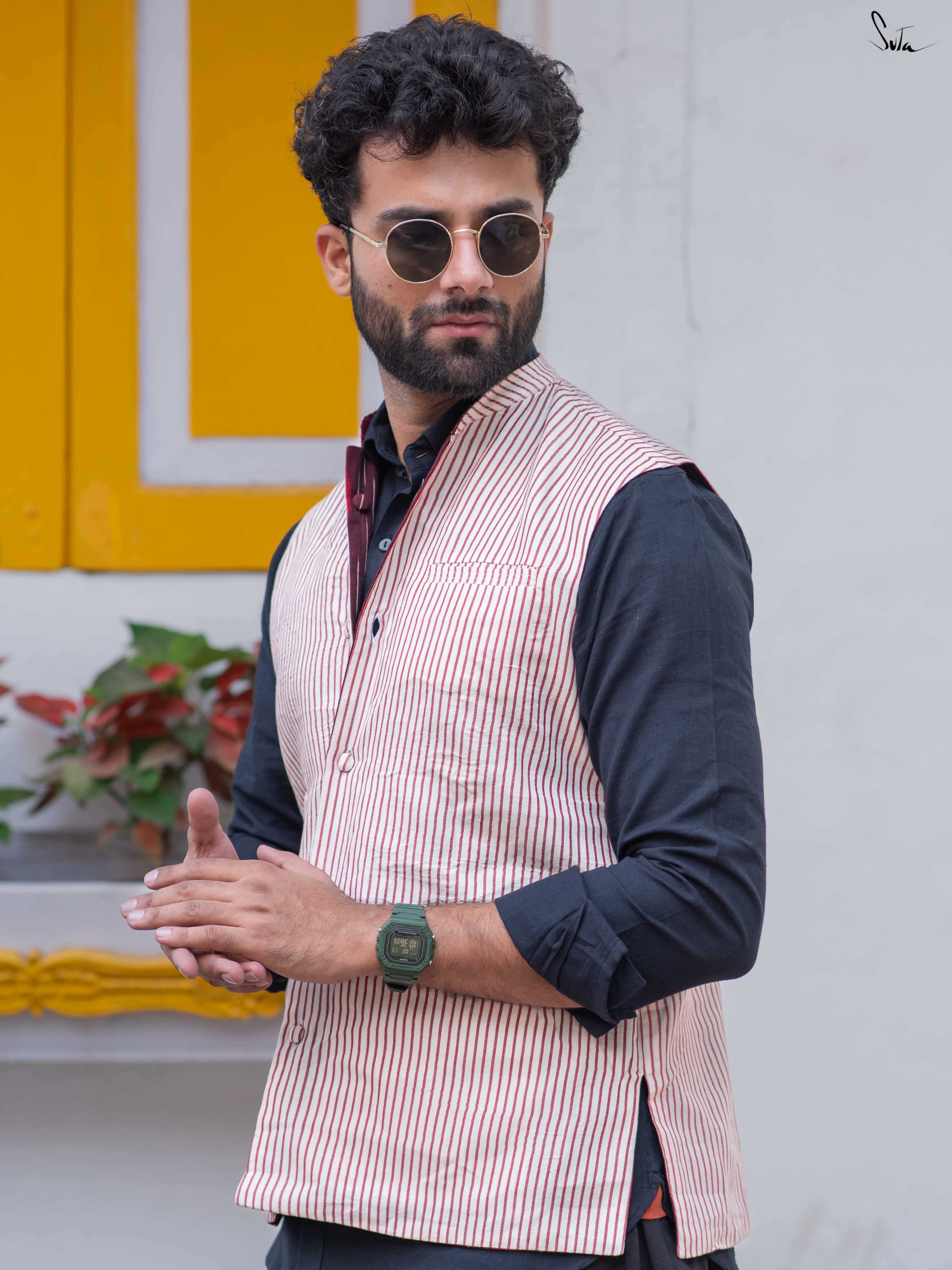 Do Minute (Reversible Nehru Jacket)