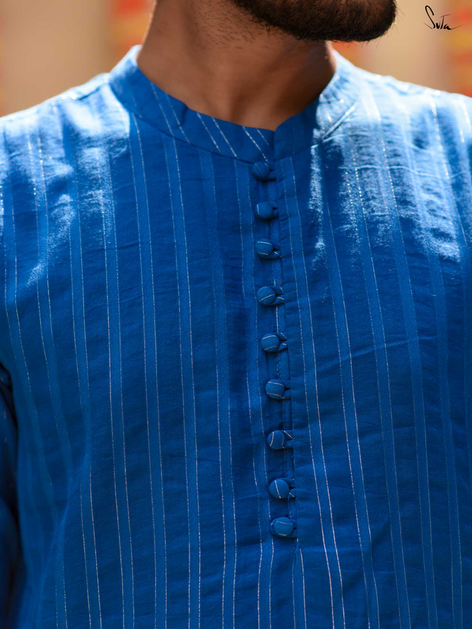 Kyun Itna Blue (Short Kurta)