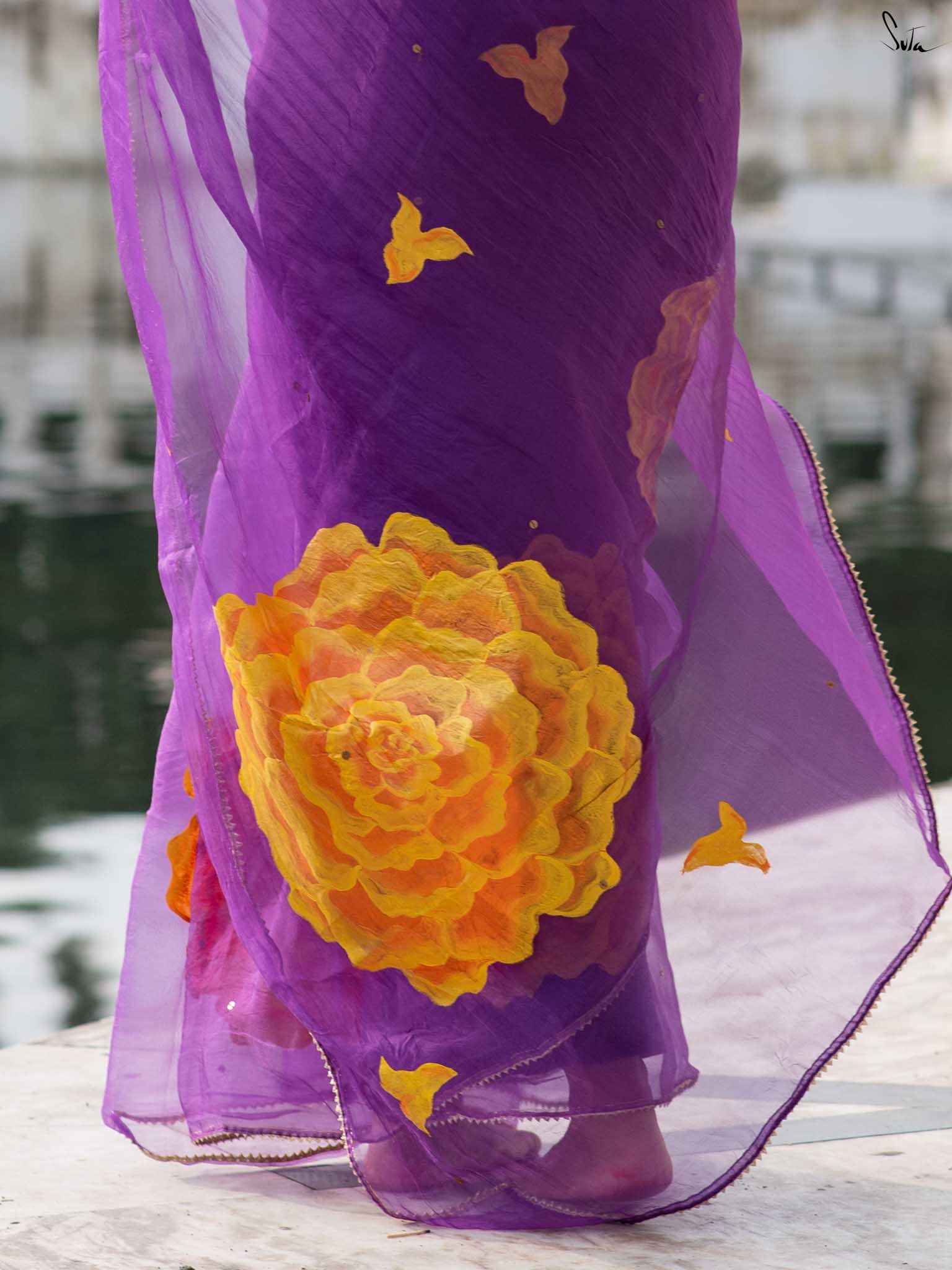 Velvet Marigold Blooms