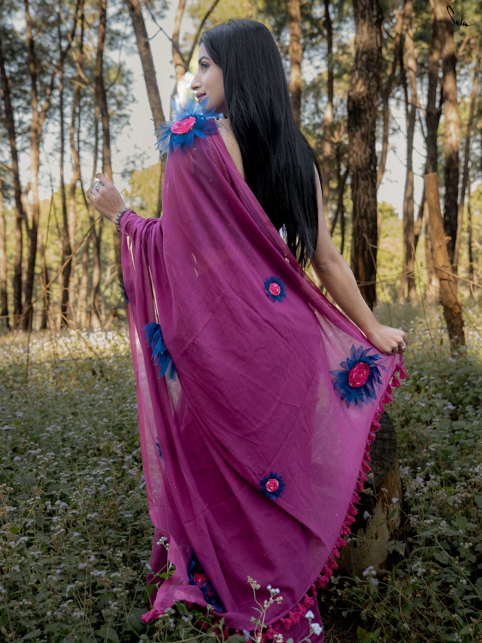 Dipped In Pink Sunflower