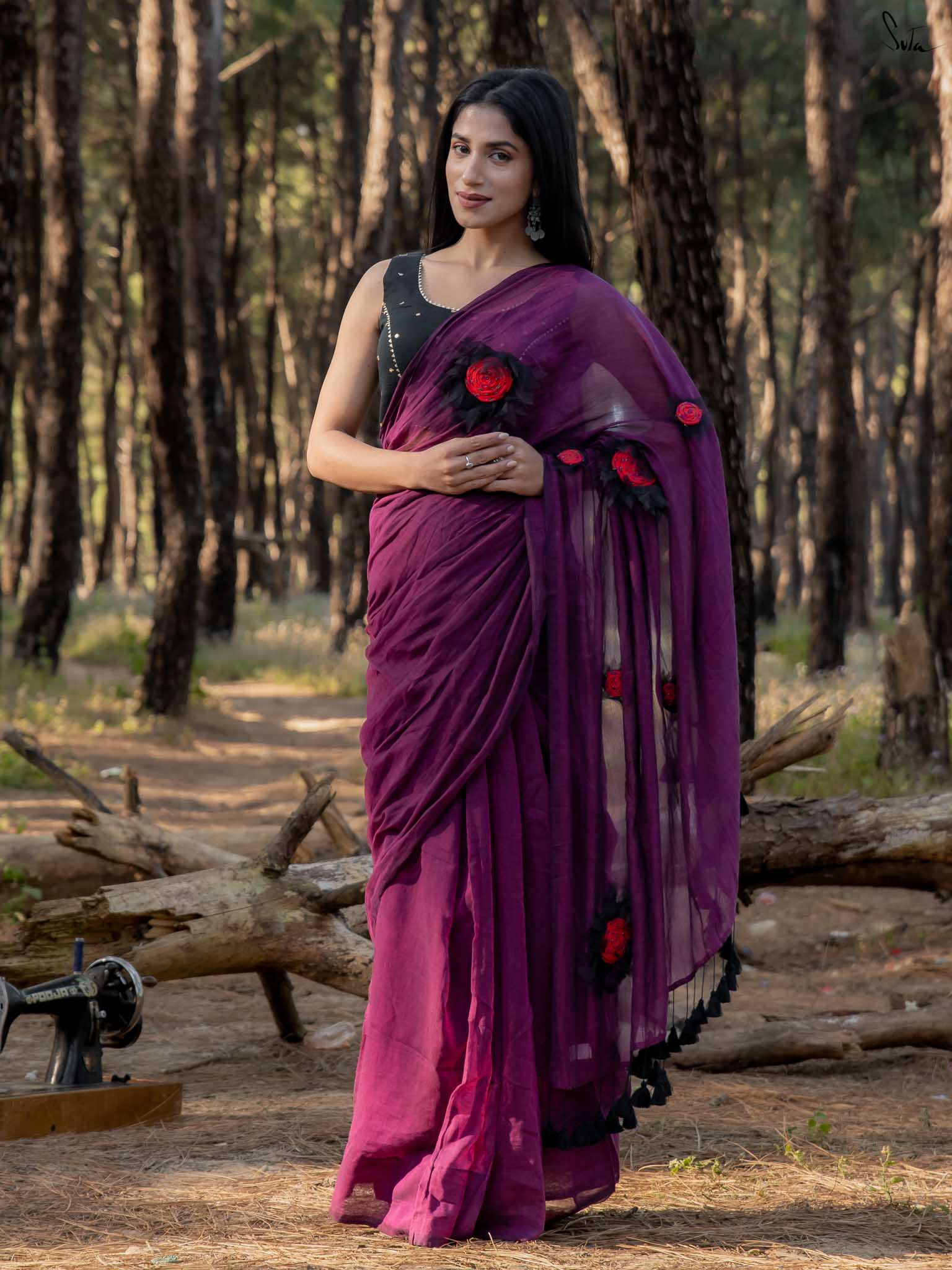 Dipped In Wine Sunflower