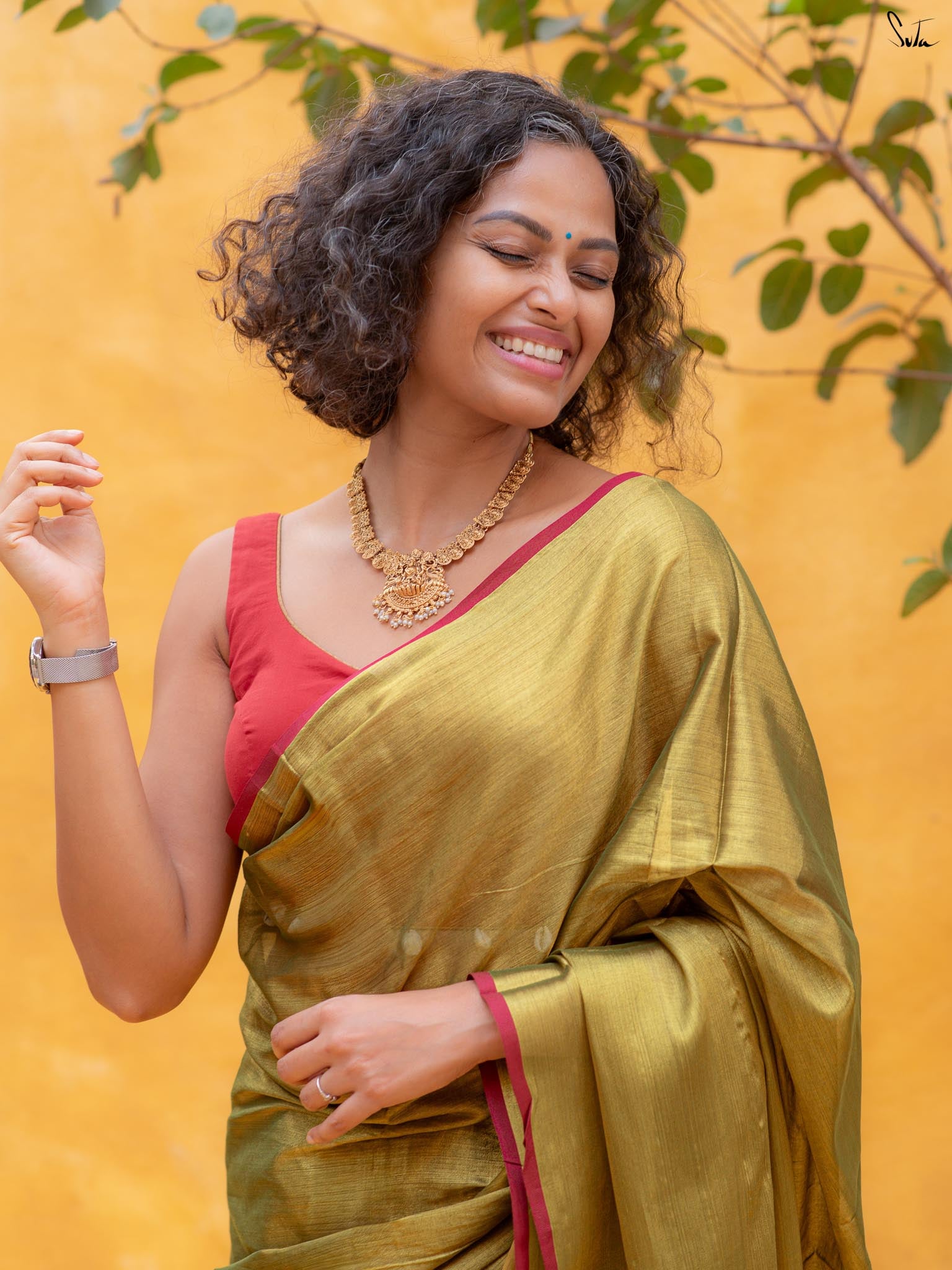 Hari Zafri Zari Saree