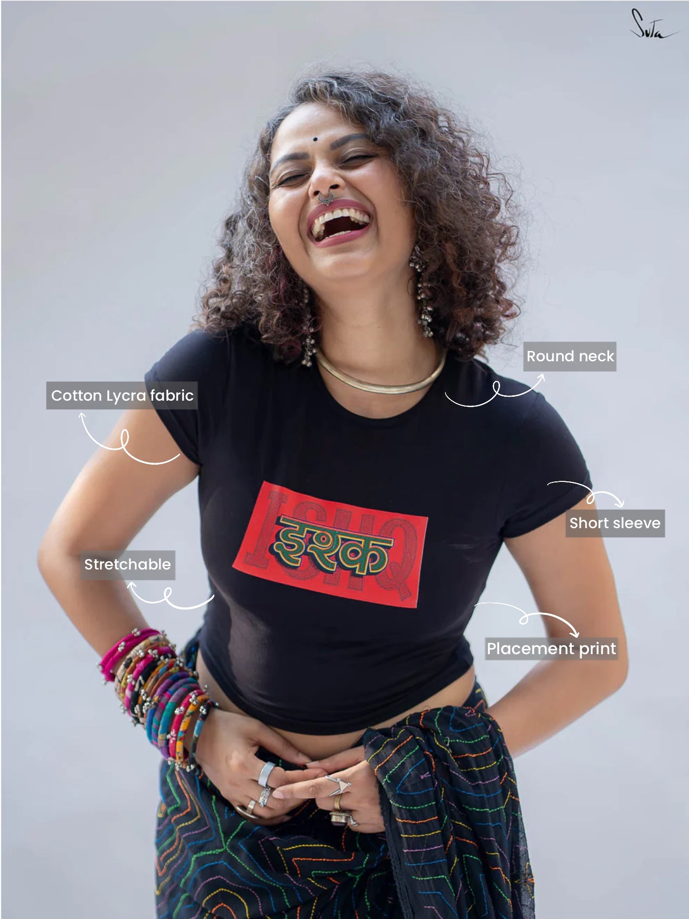 Ishq Ishq (T-Shirt Blouse)