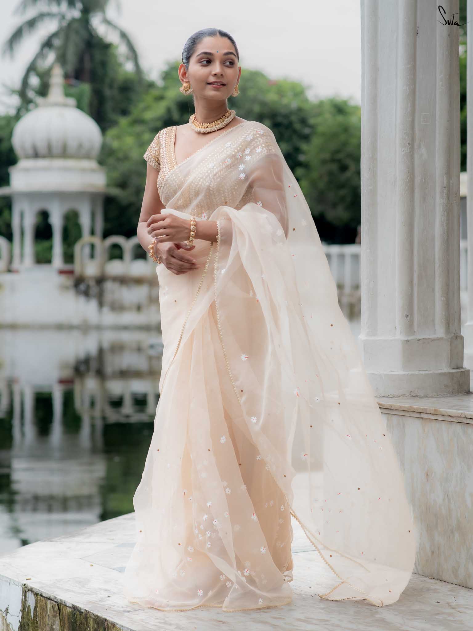 Moonlit Shiuli Blooms