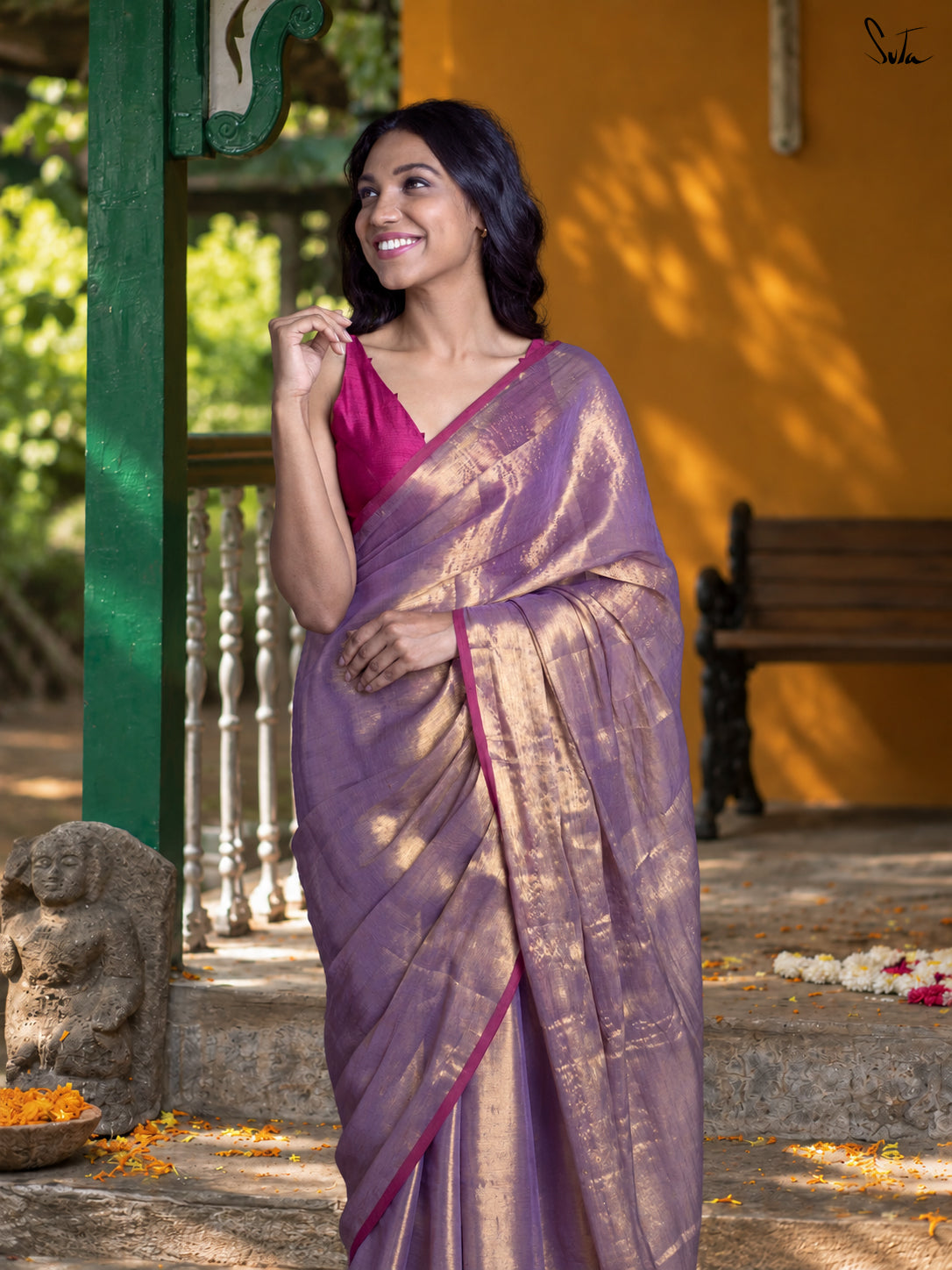 Purple Zafri Zari