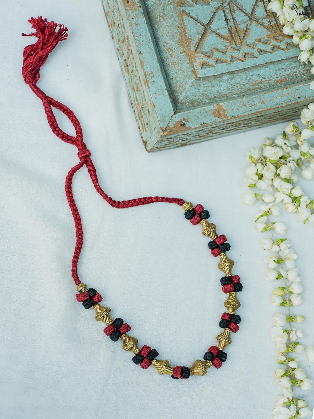 Raya (Handcrafted Dhokra Brass Neckpiece)