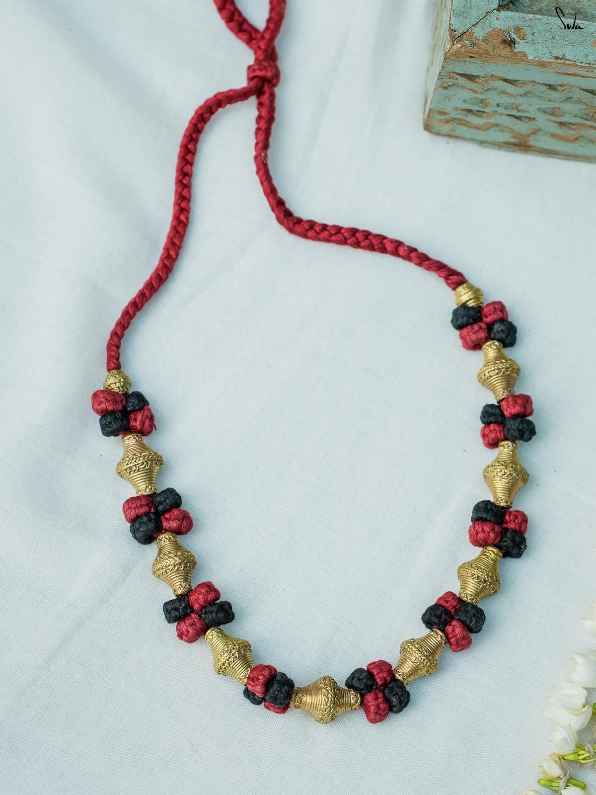 Raya (Handcrafted Dhokra Brass Neckpiece)
