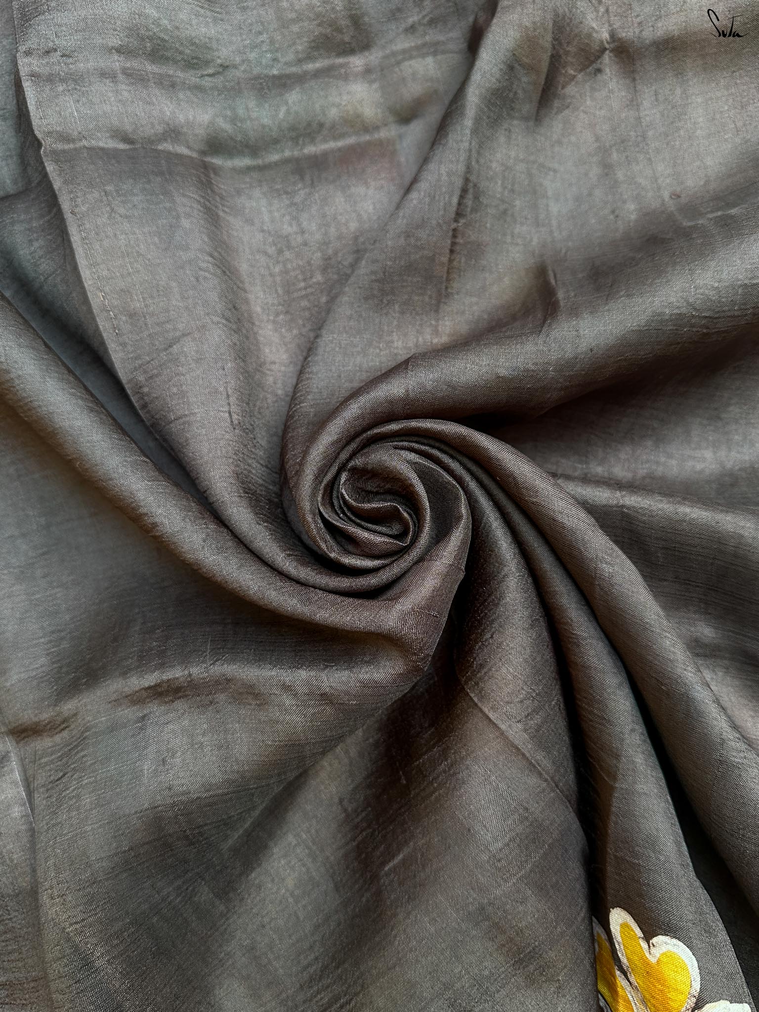 Ronger Chhoya (Hand Painted Batik Silk Saree)