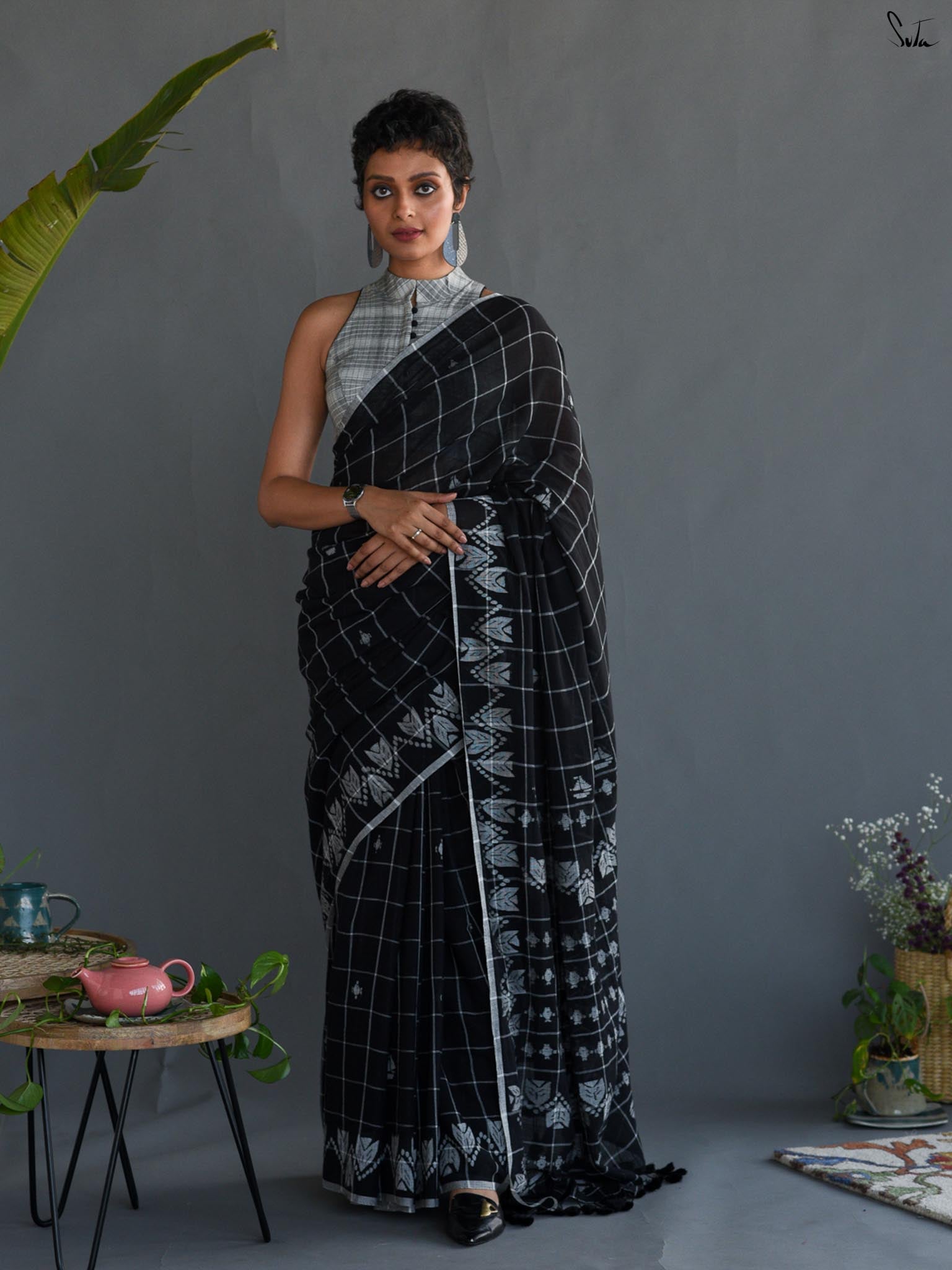 Chequered Black