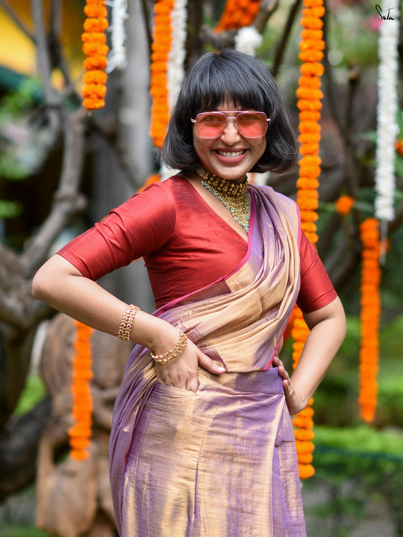 Purple Zafri Zari RTW