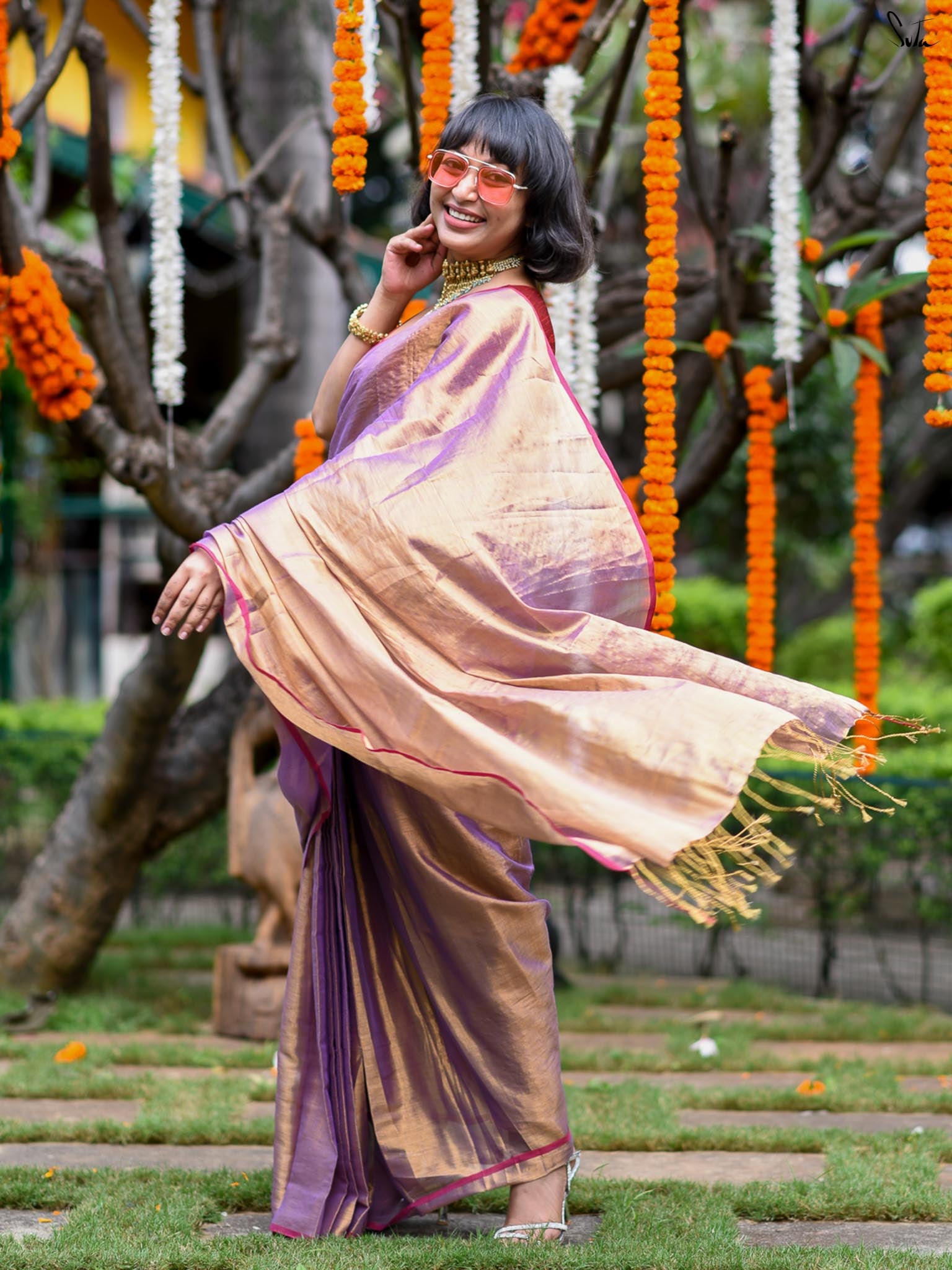 Purple Zafri Zari RTW