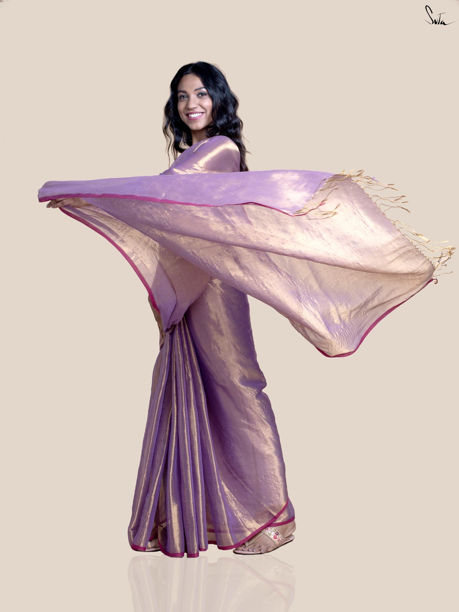 Purple Zafri Zari