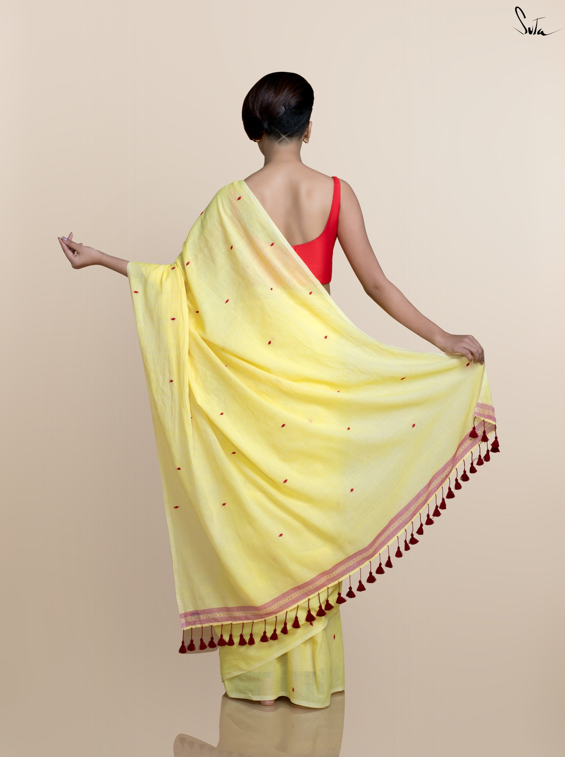 Elite Yellow Saree