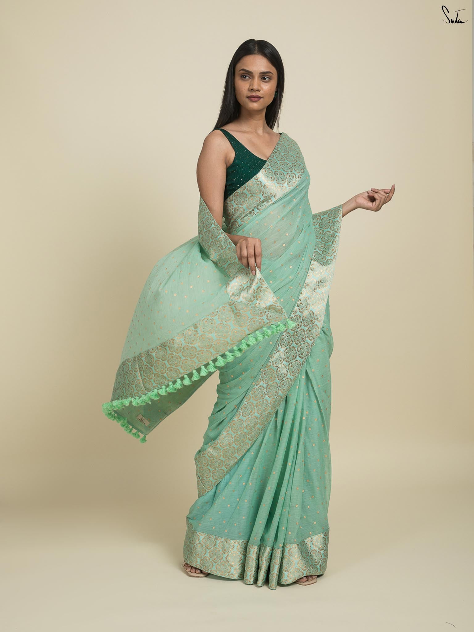 Nili Ghati Saree