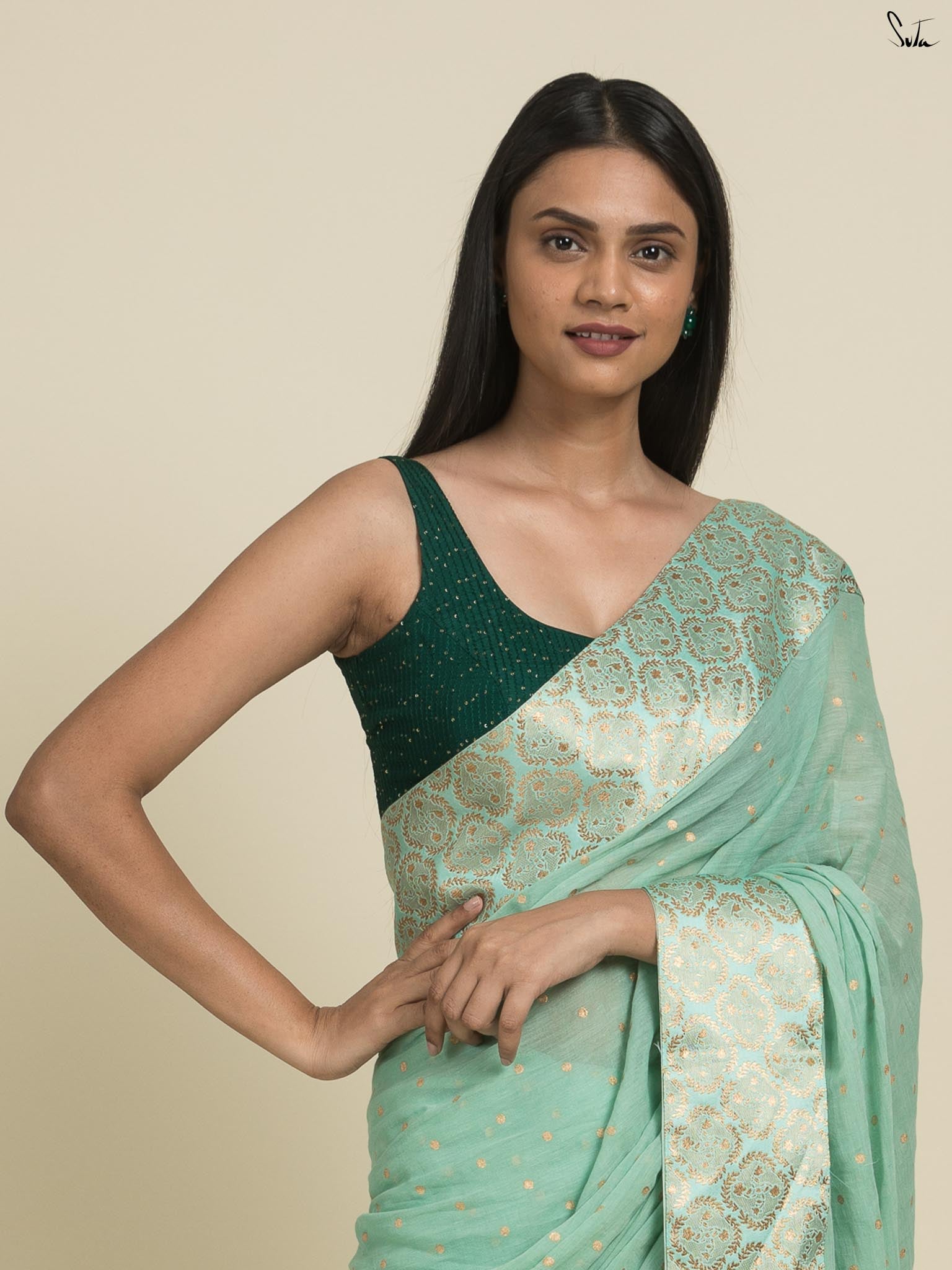 Nili Ghati Saree