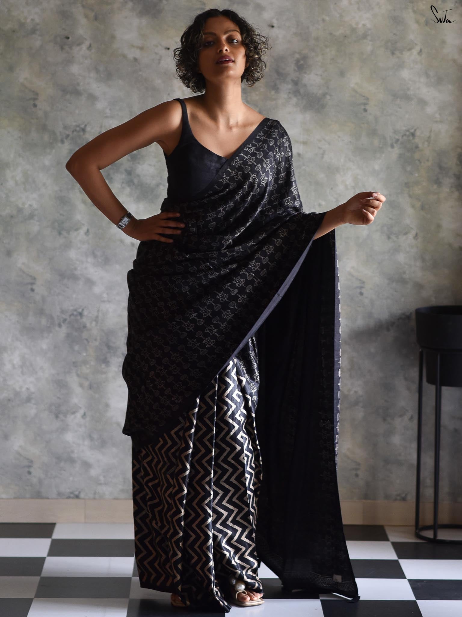 Songs Of Lotus Saree