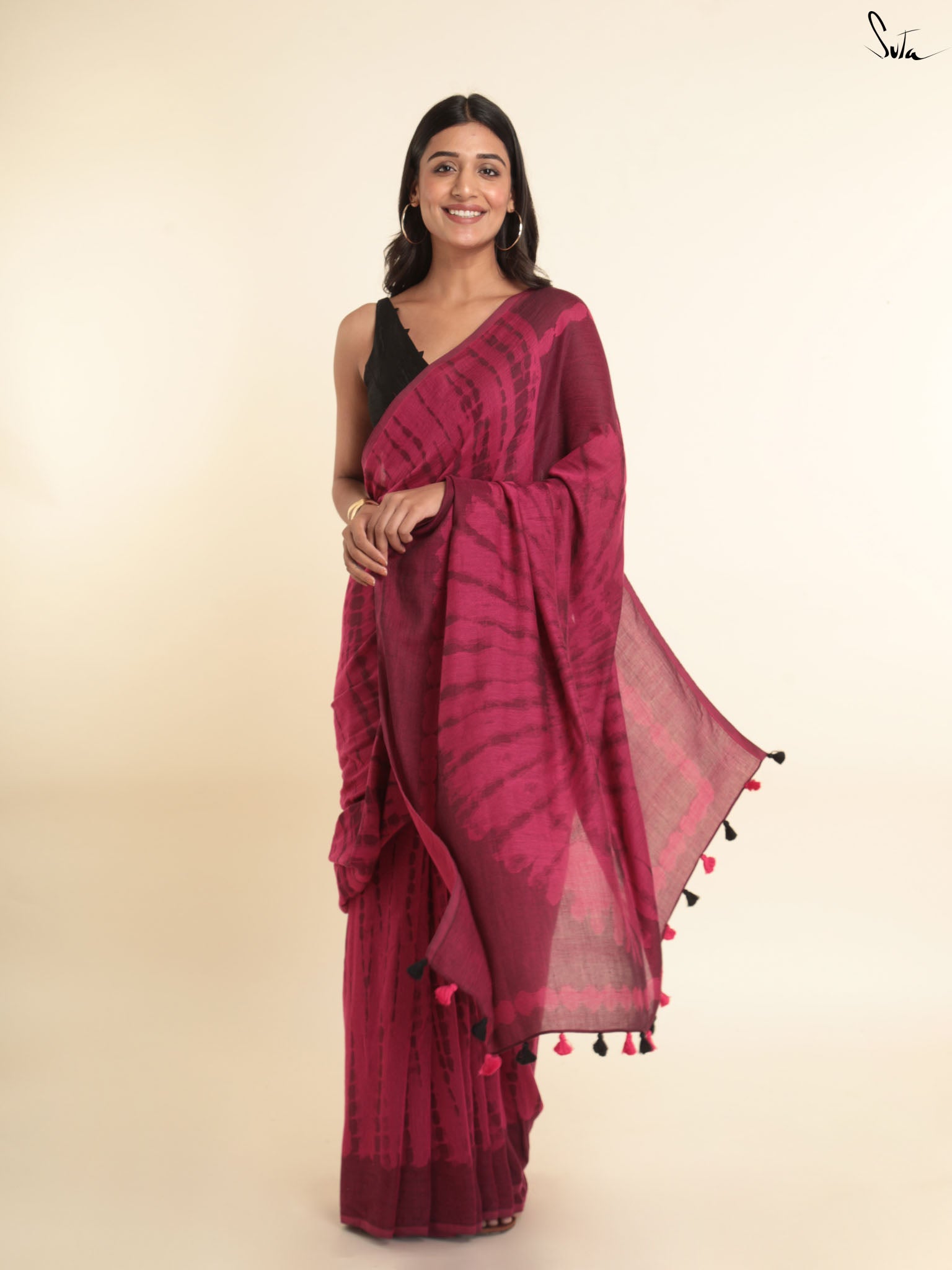 The Lehar Of Pink Saree