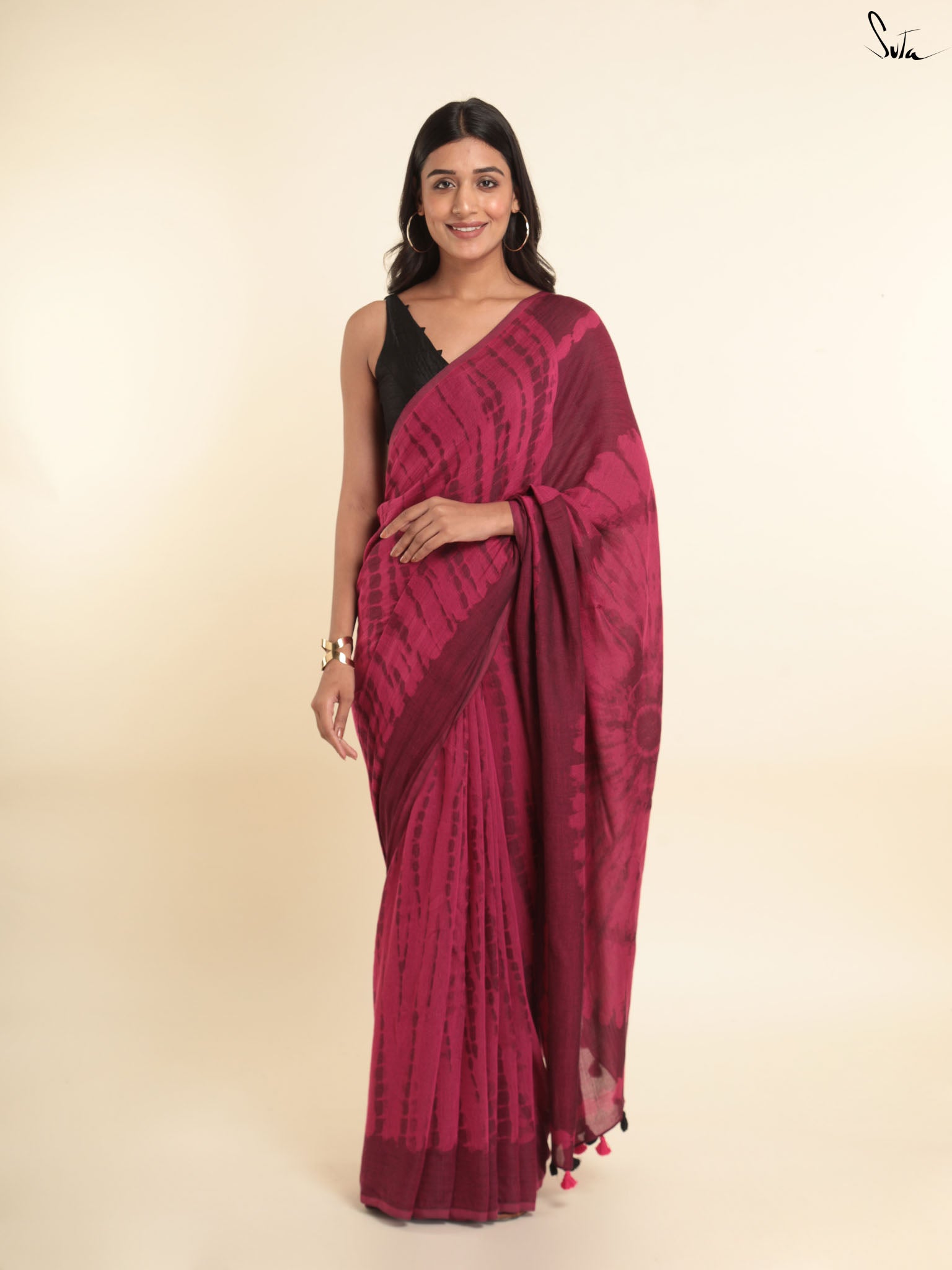The Lehar Of Pink Saree