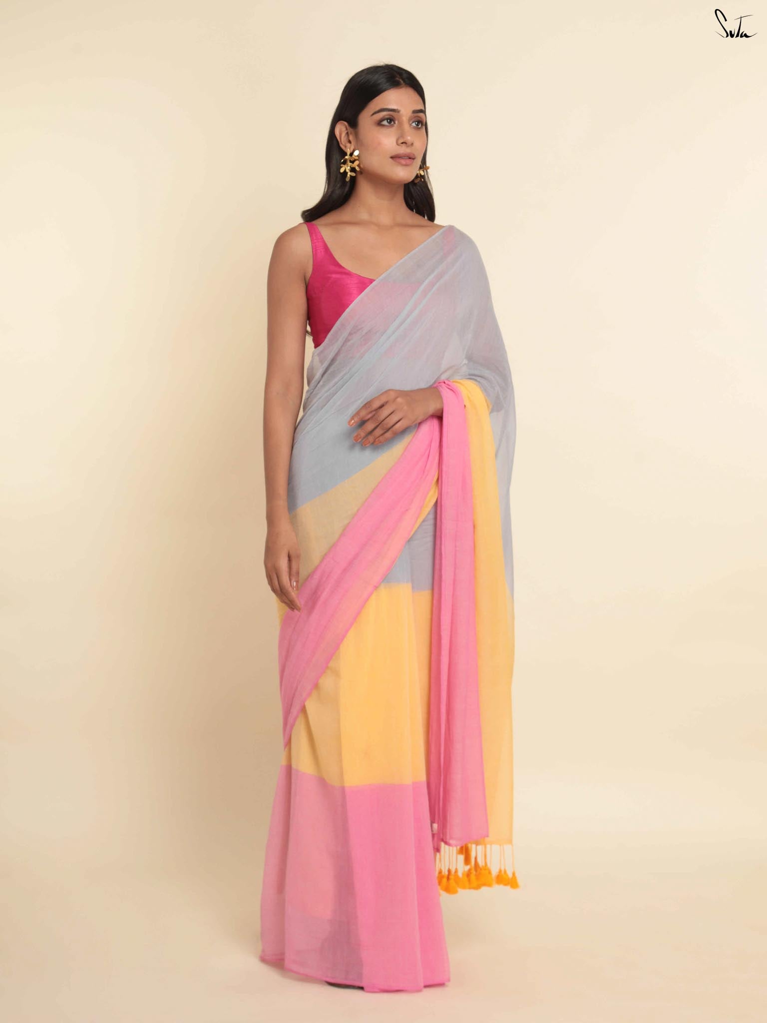 Buttercup Saree