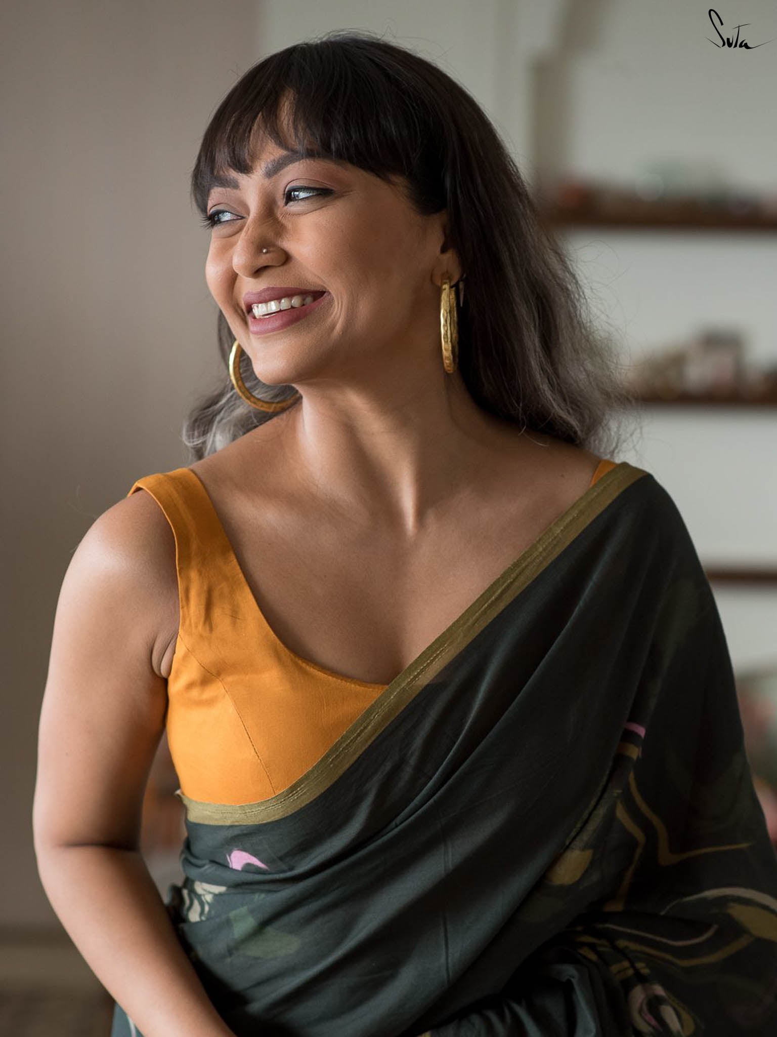The Firefly Jungle Saree