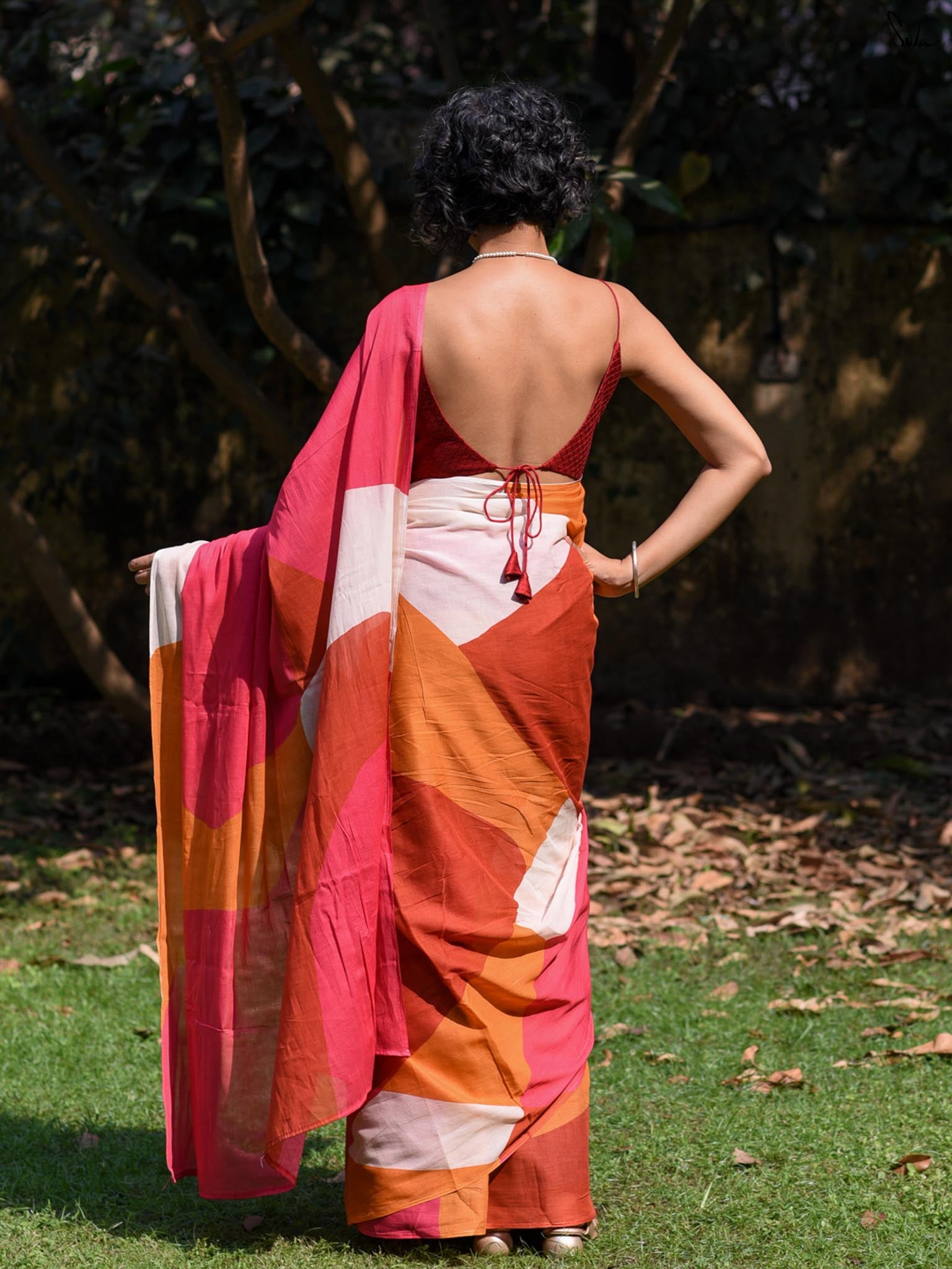 Amalgation Of Colours Saree