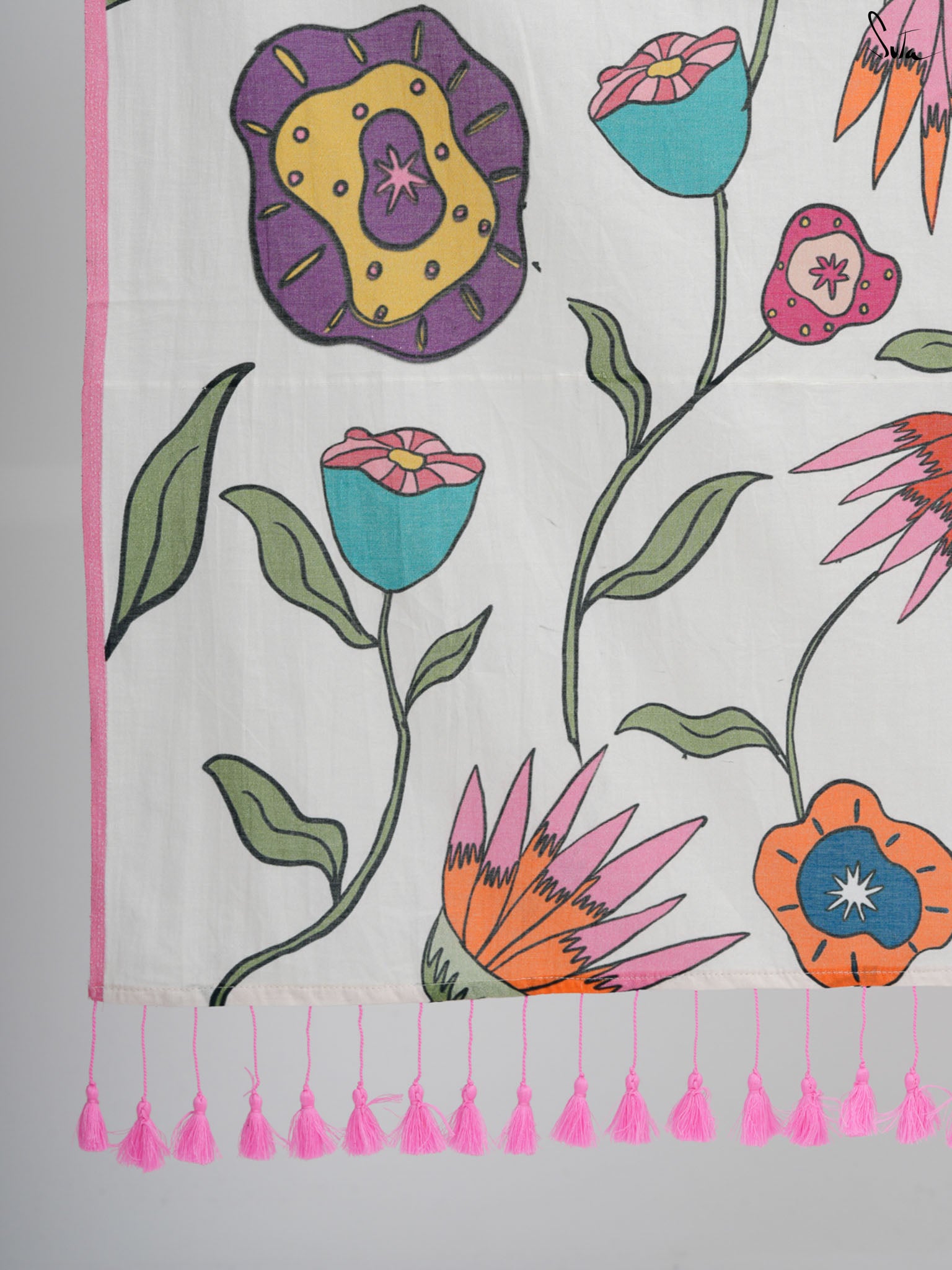 The Flower Buds! Saree