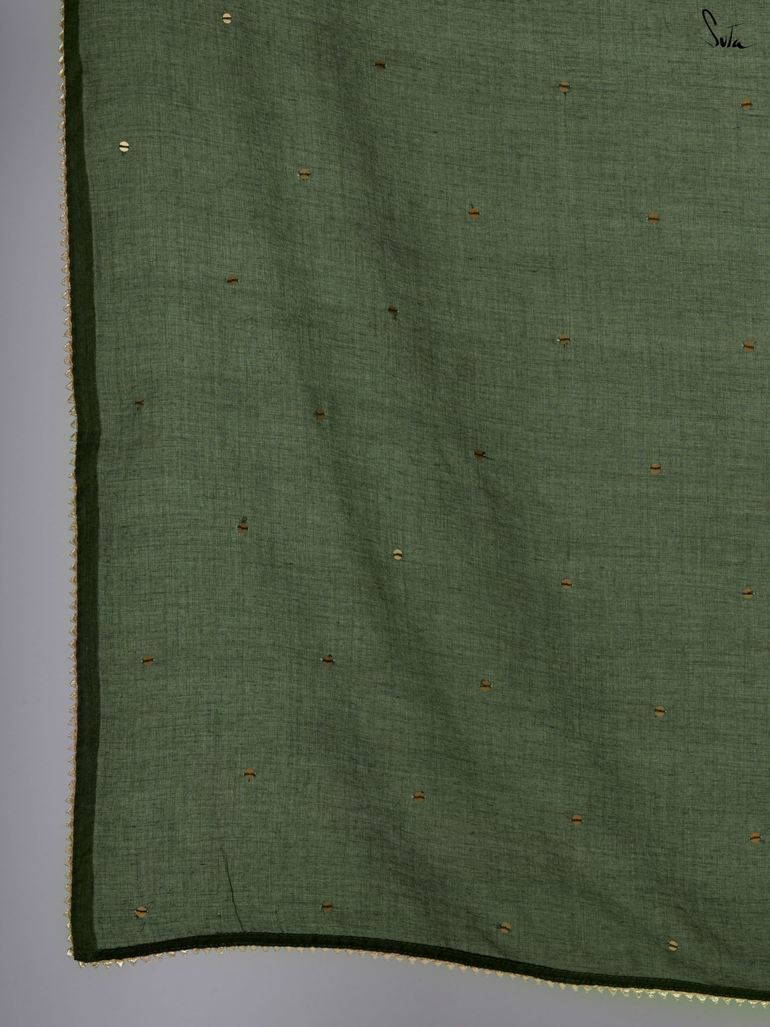 Green Trickle Saree