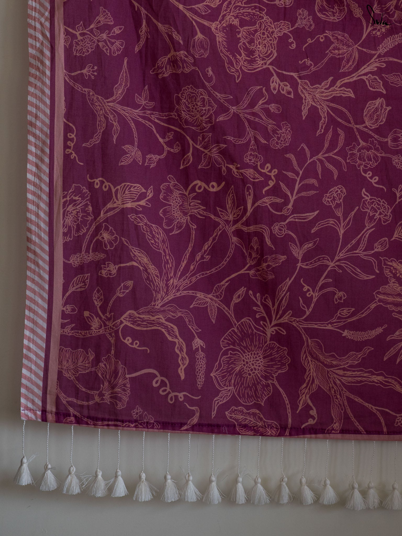 A Tale of Maroon Saree