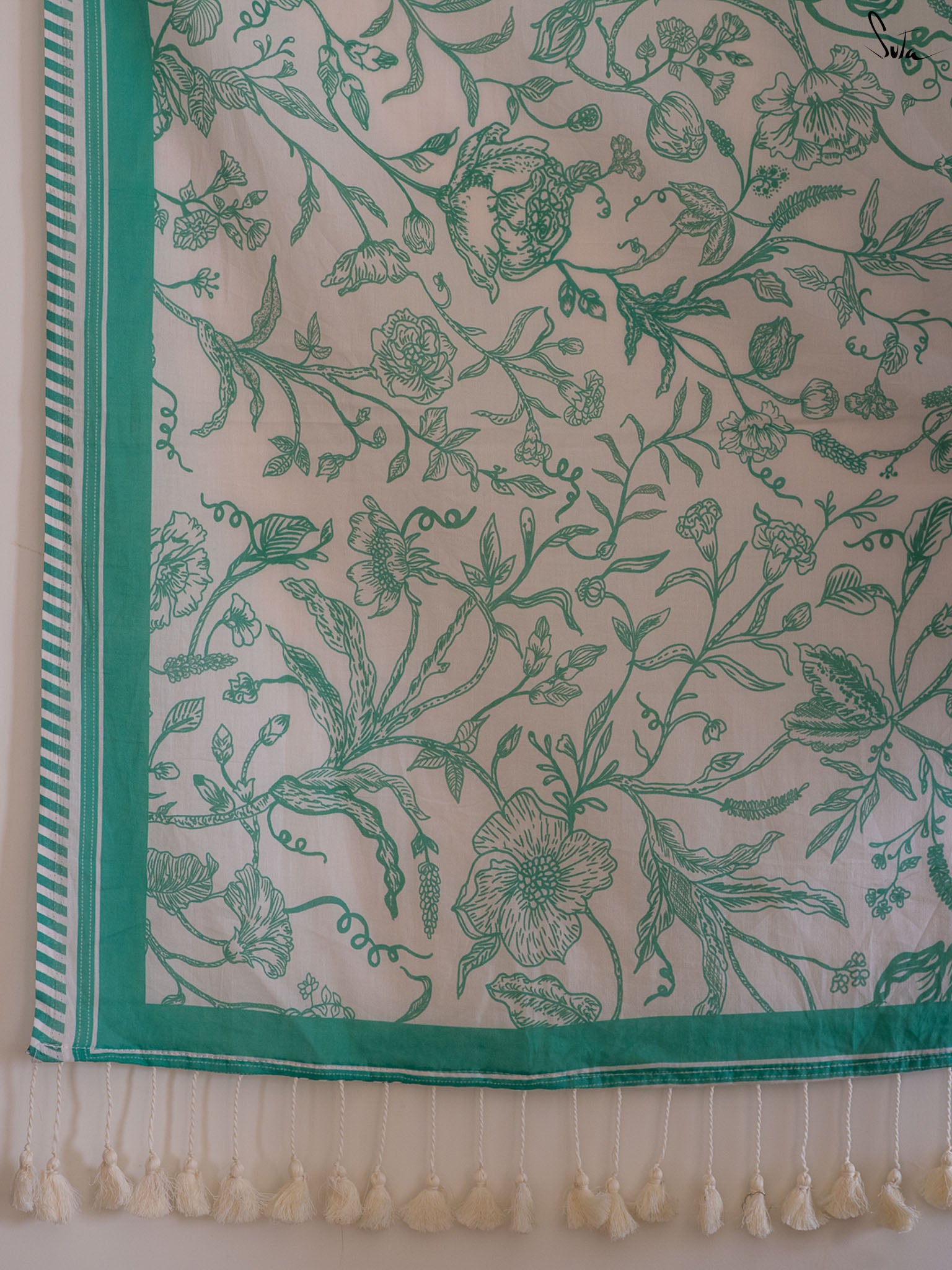 A Tale Of Green Saree