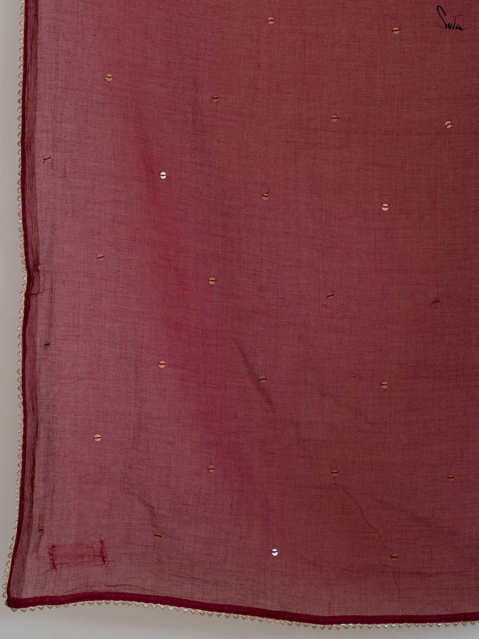 Ruby Trickle Saree
