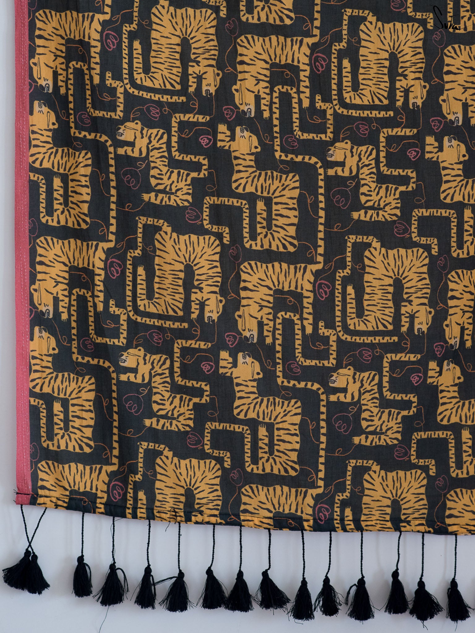 The Big Cat Saree