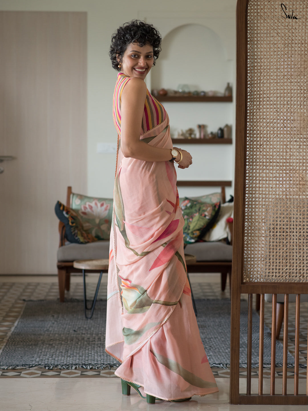 Bouquet of Grace Saree