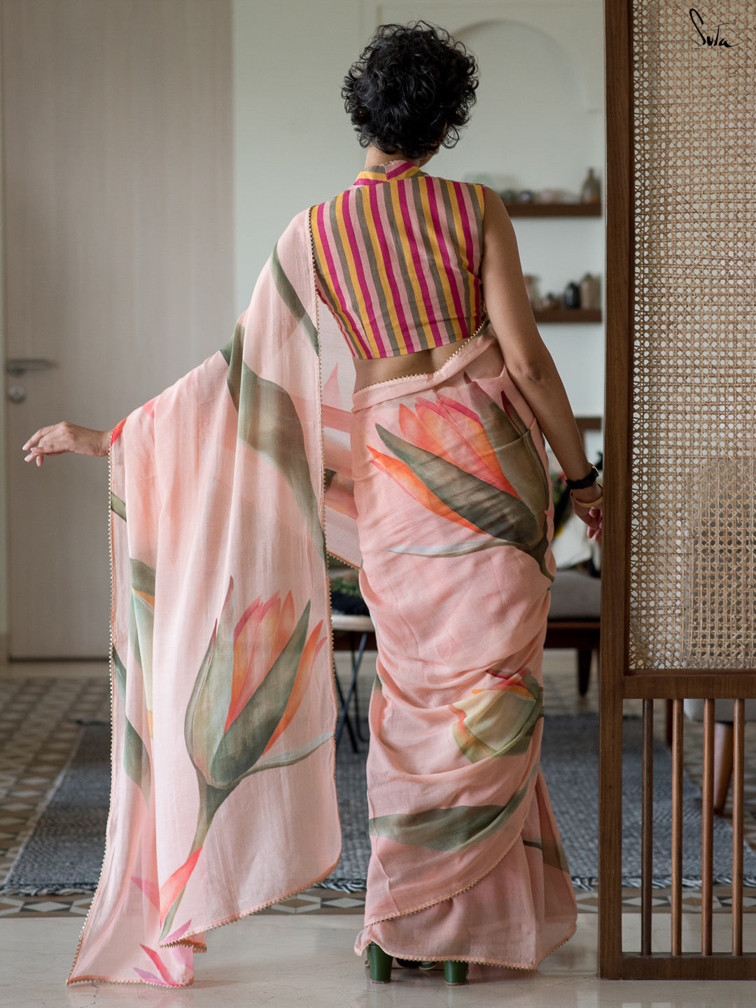 Bouquet of Grace Saree